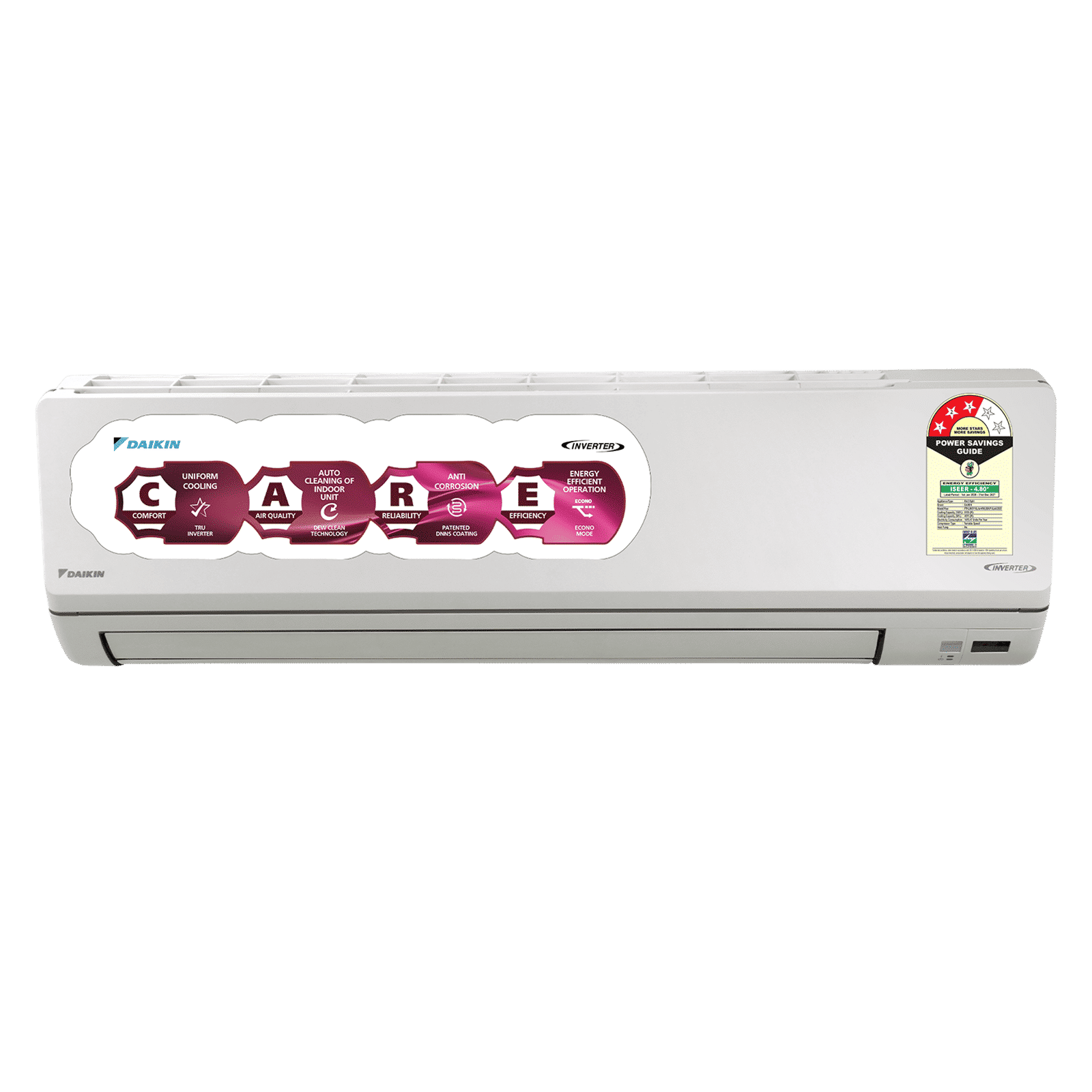 DAIKIN 2.6 Ton 3 Star Inverter Split AC (Copper Condenser, PM 2.5 Filter, FTKL90XV16LAA)_1