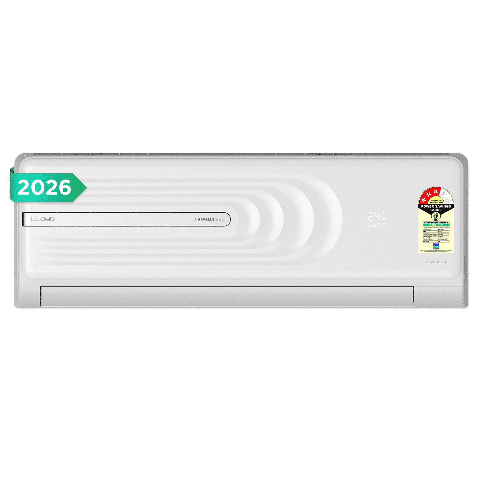 LLOYD 6-in-1 Convertible 1 Ton 3 Star Inverter Split AC with Ice Clean (Copper Condenser, GLS12I3ASHSR)_1