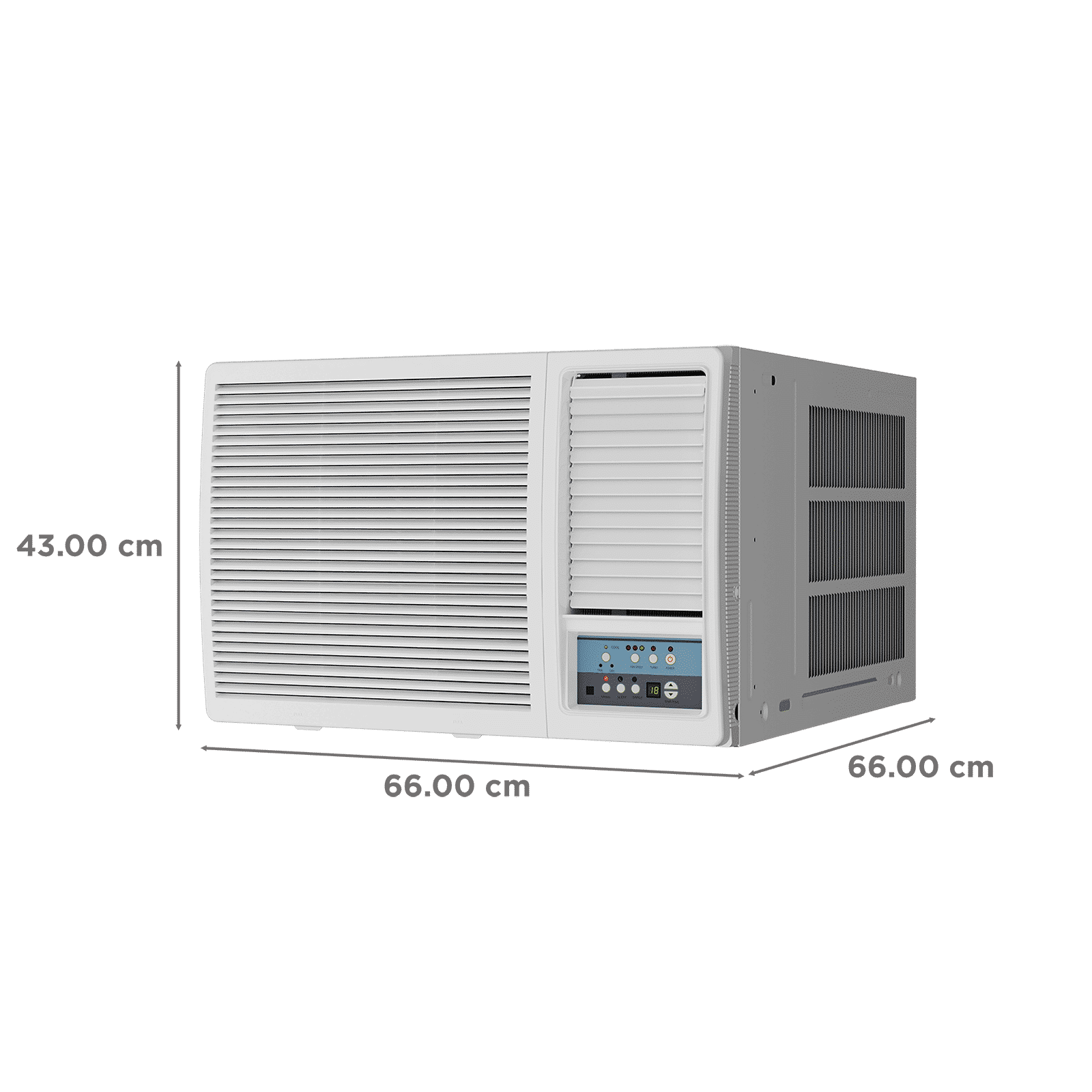 Godrej W Series 1.5 Ton 3 Star Window AC (Blue Fin Condenser, WIC 18W3TG) Godrej W Series 1.5 Ton 3 Star Window AC (Blue Fin Condenser, WIC 18W3TG)_3