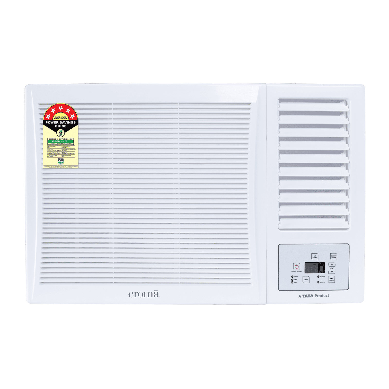 Croma 1.5 Ton 5 Star Inverter Window AC (2026 Model, Copper Condenser, Dust Filter)_1