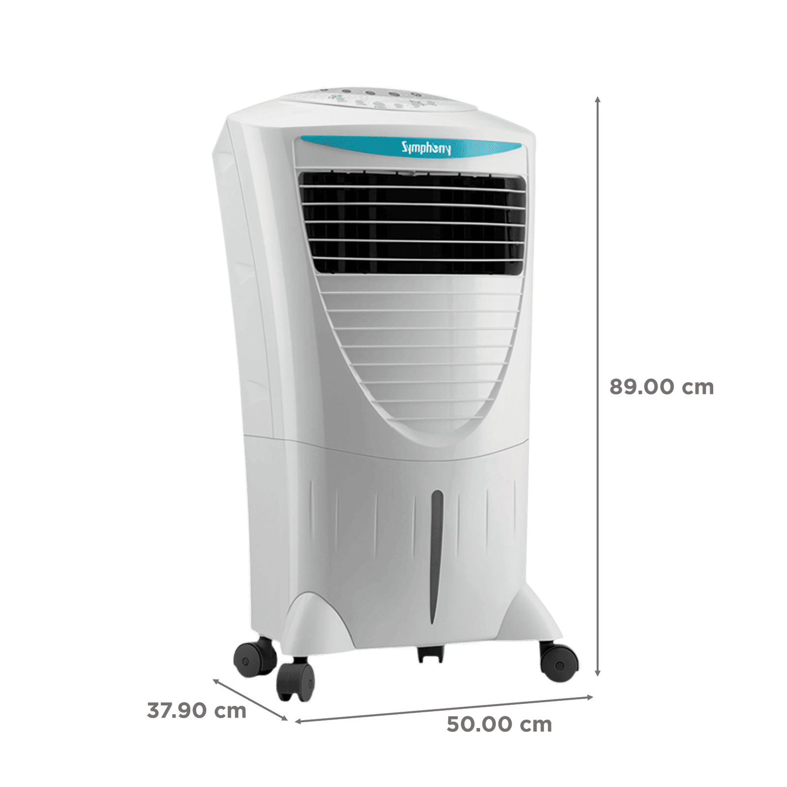 Symphony Hi Cool i 31 Litres Room Air Cooler with i-Pure Technology (Touch Control Panel, White)_2