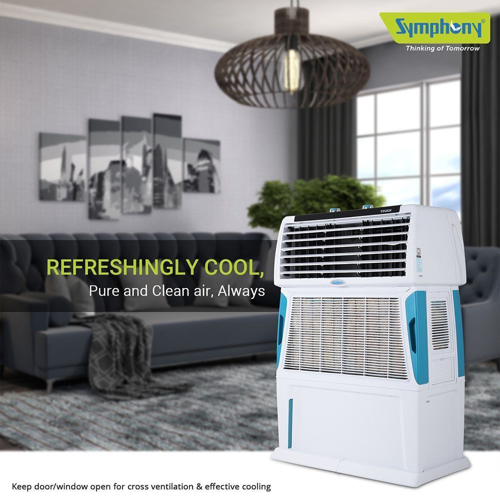 Symphony Touch 80 Litres Desert Air Cooler with i-Pure Technology (Inverter Compatible, White)_14