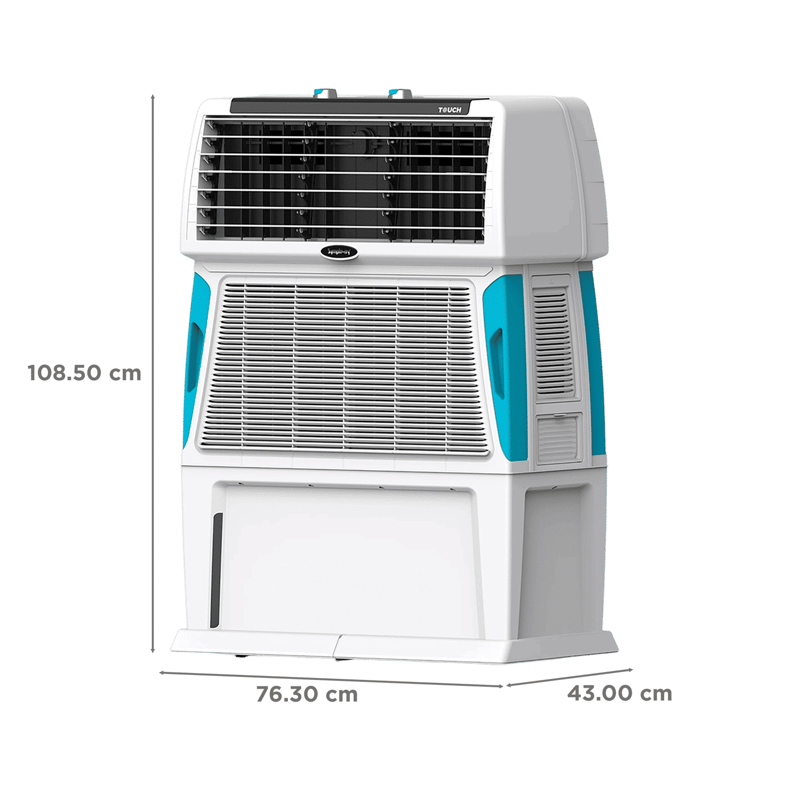 Symphony Touch 80 Litres Desert Air Cooler with i-Pure Technology (Inverter Compatible, White)_2