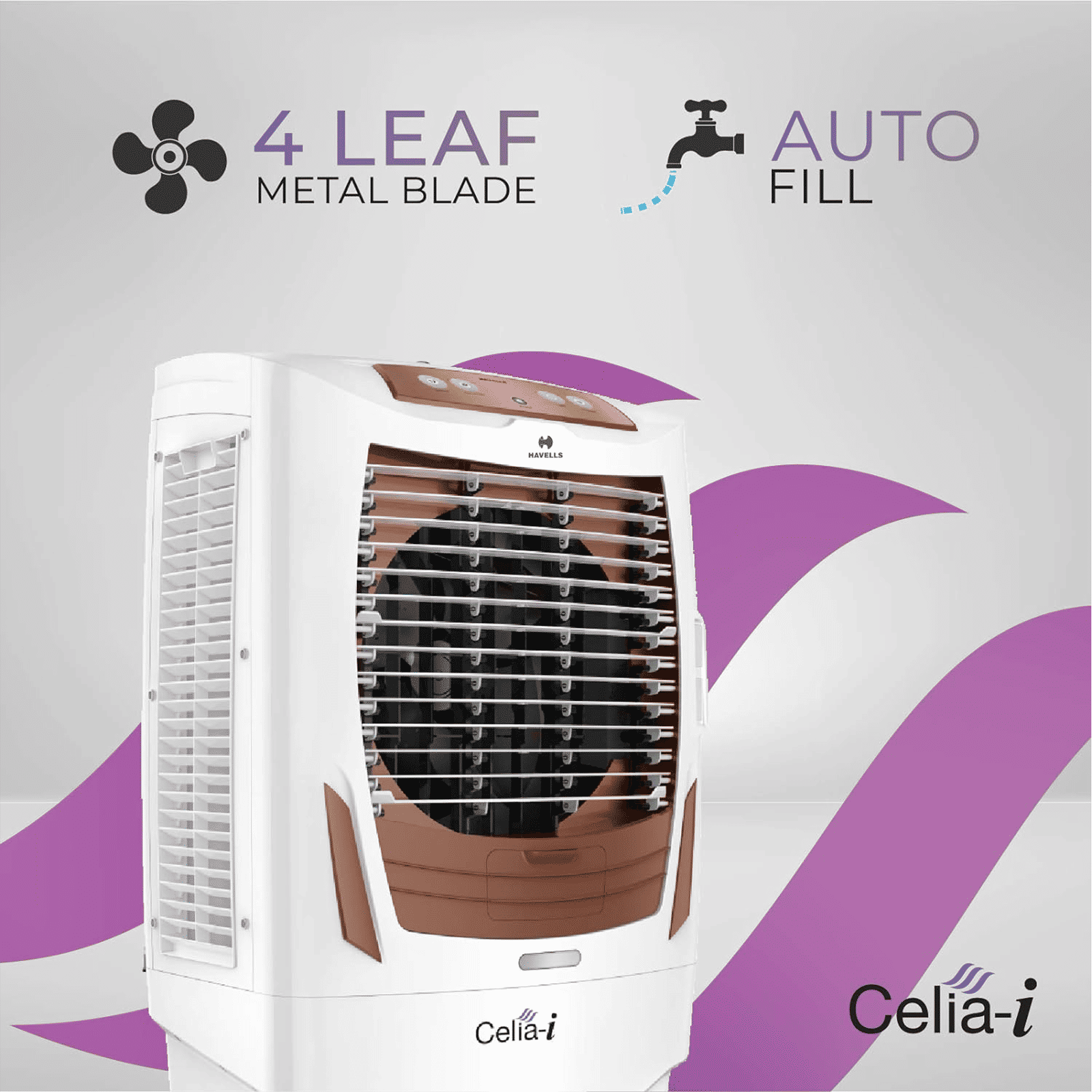 HAVELLS Celia-i 55 litre Desert Air Cooler (GHRACAXK220, White)_6