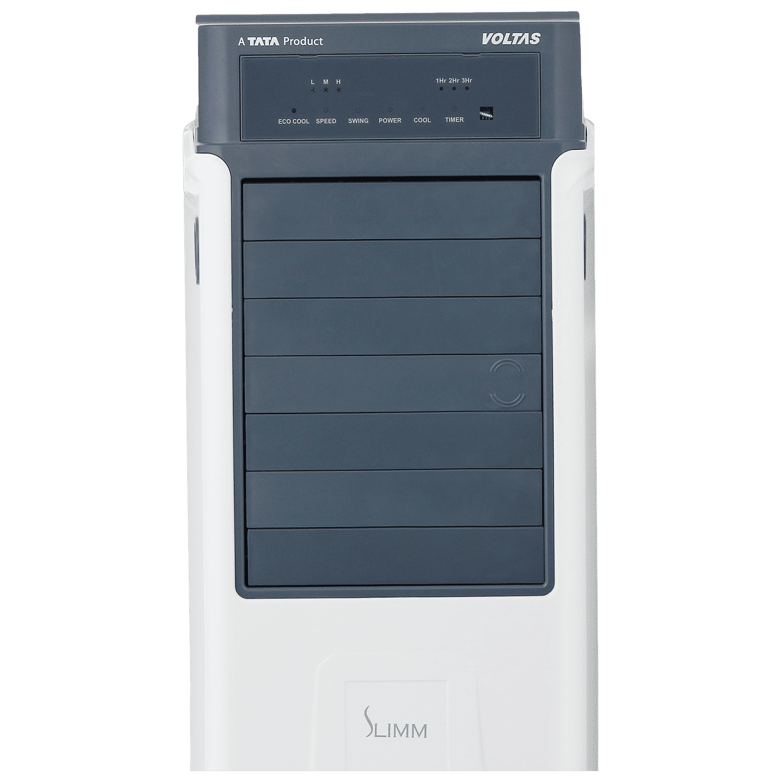 VOLTAS Slimm T 35 Litres Tower Air Cooler with Handy Touch Controls (Inverter Compatible, White & Grey)_8