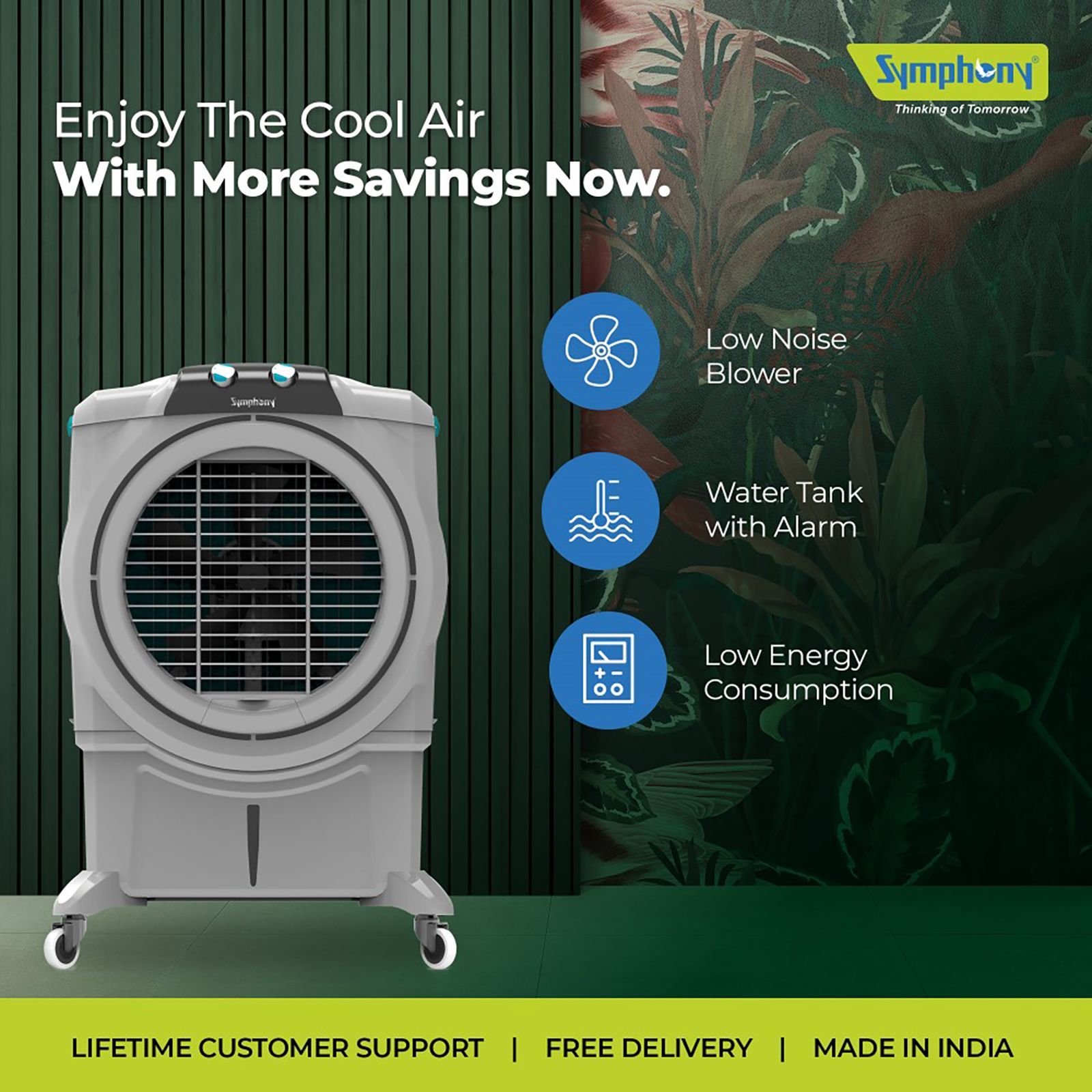 Symphony Sumo 75 XL 75 Litres Desert Air Cooler with i-Pure Technology (Powerful +Air Fan, White) Symphony Sumo 75 XL 75 Litres Desert Air Cooler with i-Pure Technology (Powerful +Air Fan, White)_12
