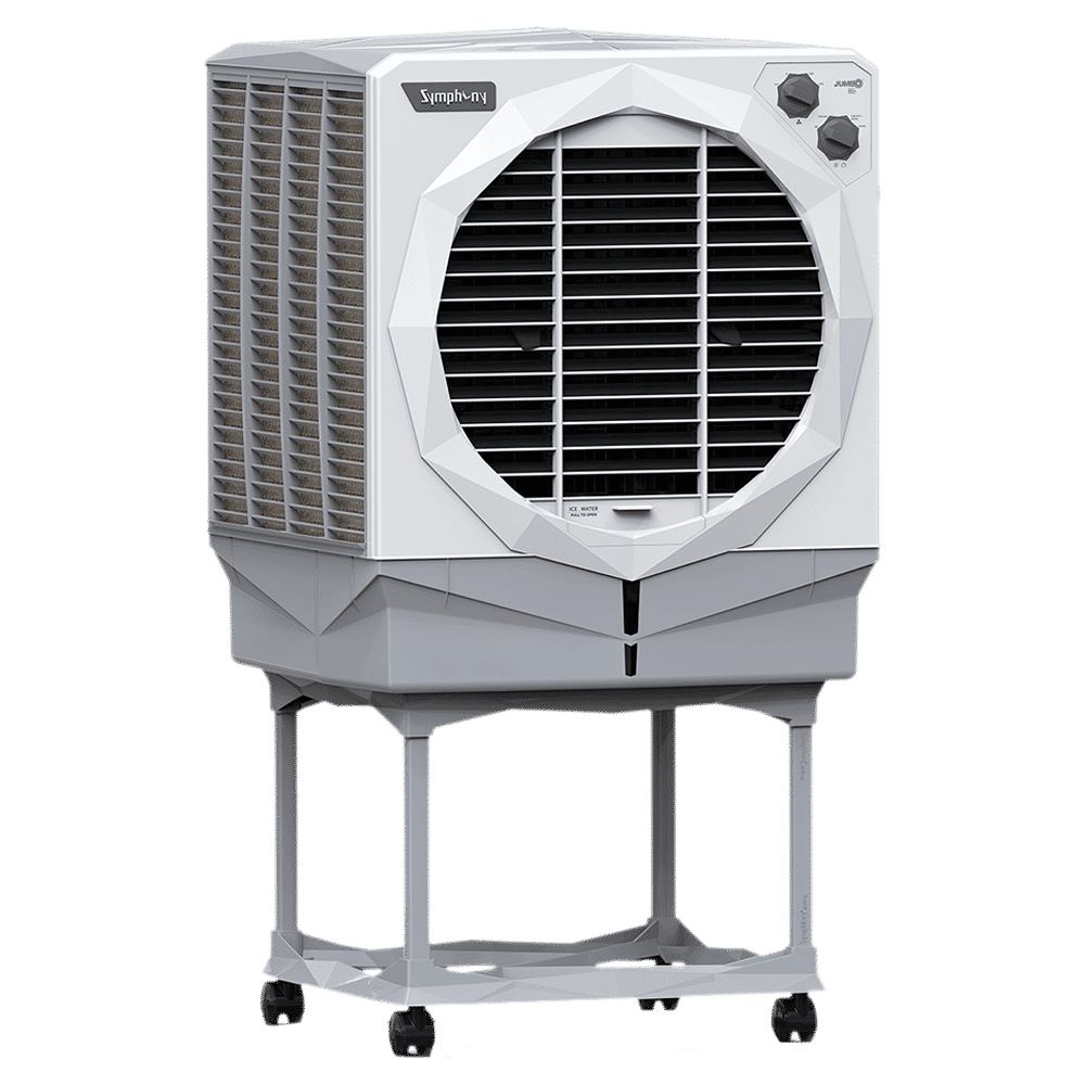 Symphony Jumbo 65 Plus 61 Litres Desert Air Cooler with Auto Louver Movement (Ice Chamber, White) Symphony Jumbo 65 Plus 61 Litres Desert Air Cooler with Auto Louver Movement (Ice Chamber, White)_7