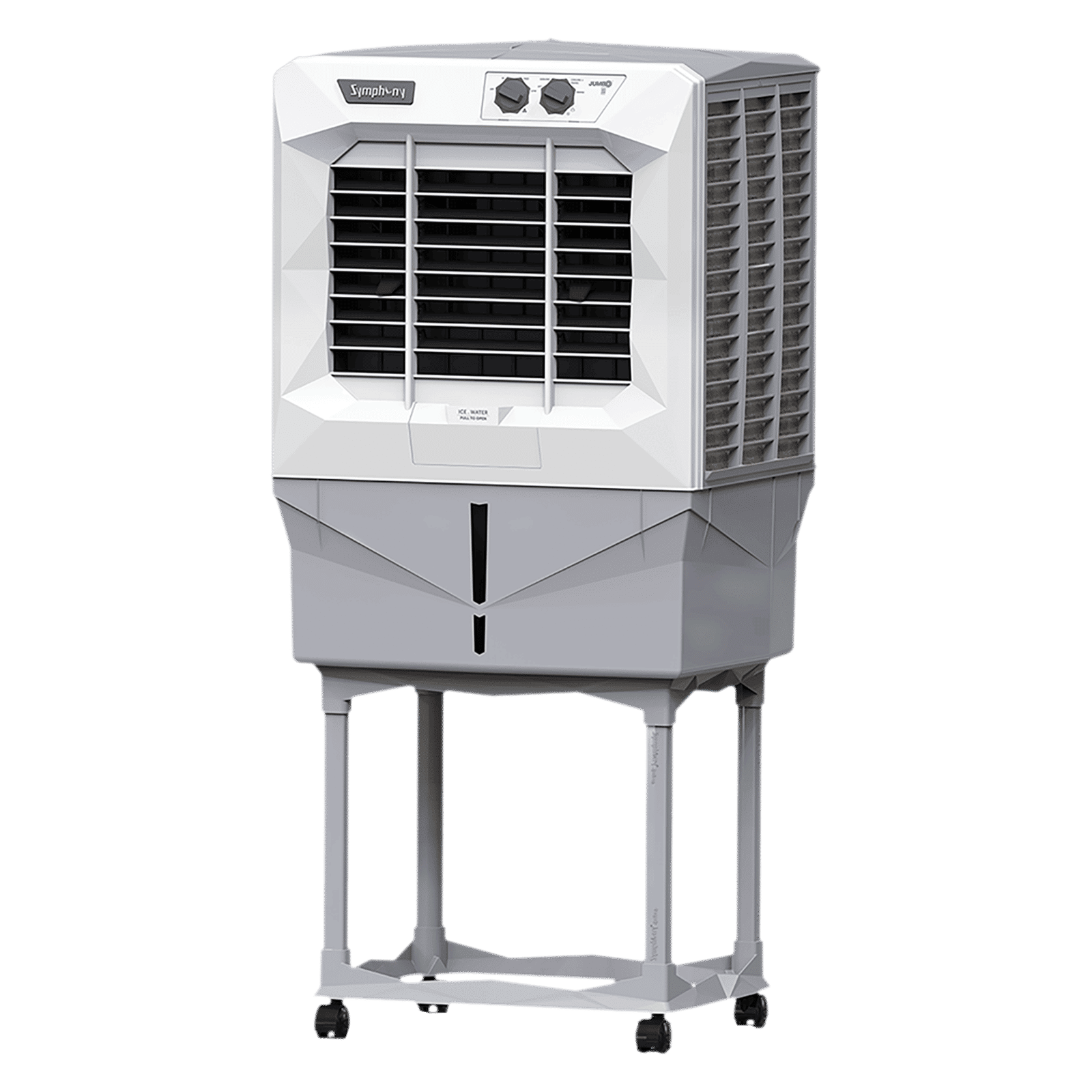 Symphony Jumbo 45DB 41 Litres Desert Air Cooler with Auto Louver Movement (Ice Chamber, White)_7