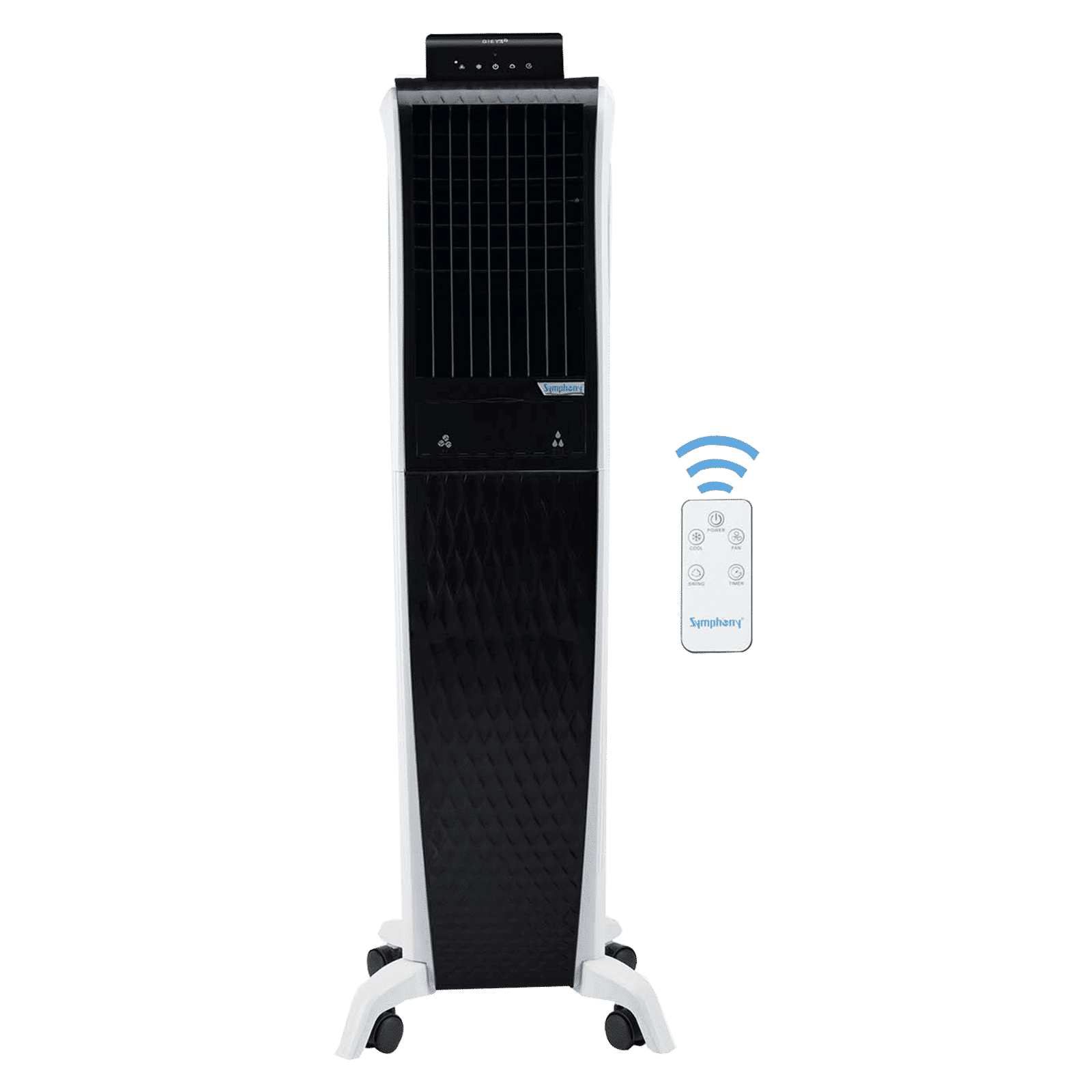 Symphony Diet 3D 55i+ 55 Litres Room Air Cooler with Magnetic Remote (SMPS Technology, Black)_1