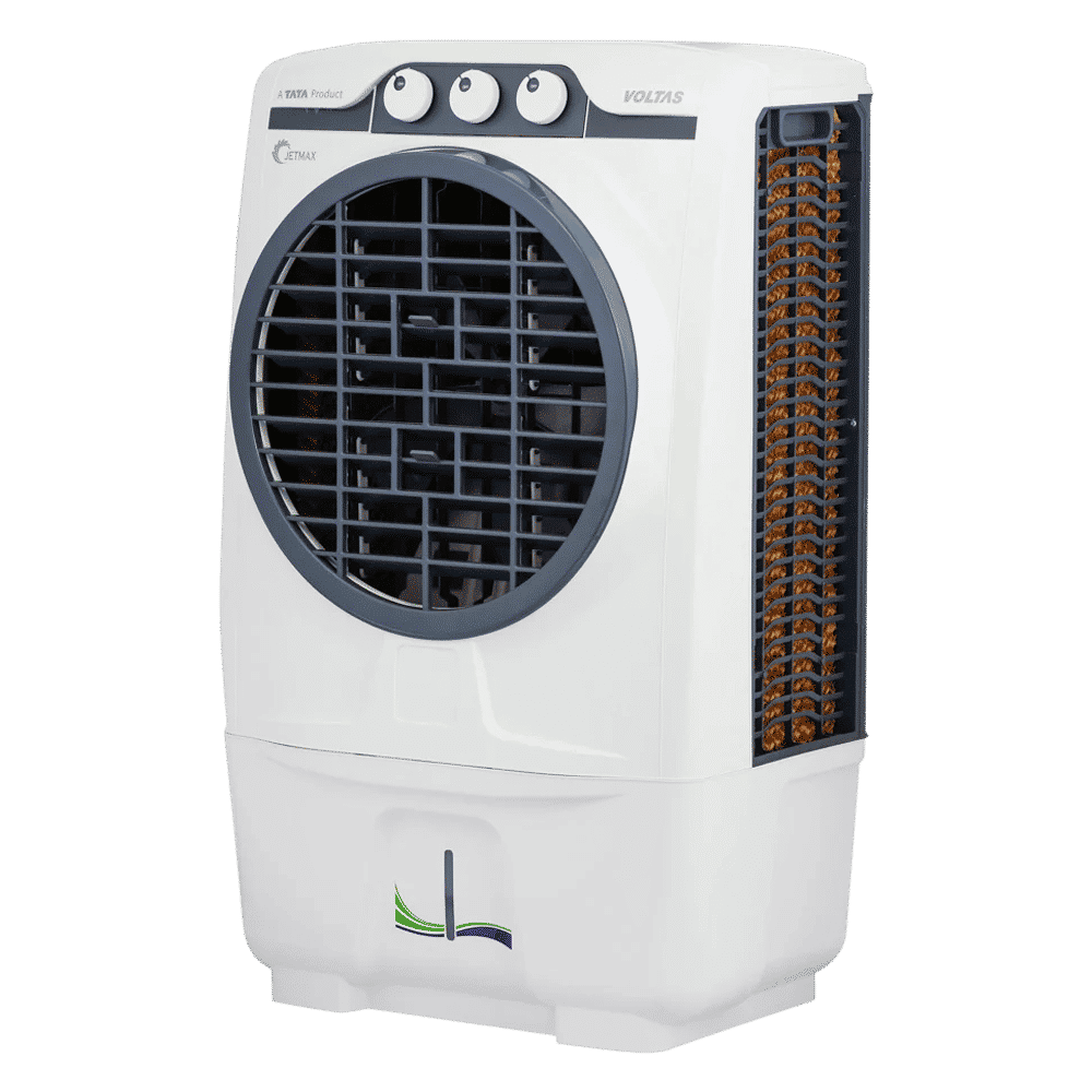 VOLTAS JetMax 54 Litres Desert Air Cooler with Honeycomb Pad (3 Speed Selection, White & Grey) VOLTAS JetMax 54 Litres Desert Air Cooler with Honeycomb Pad (3 Speed Selection, White & Grey)_8