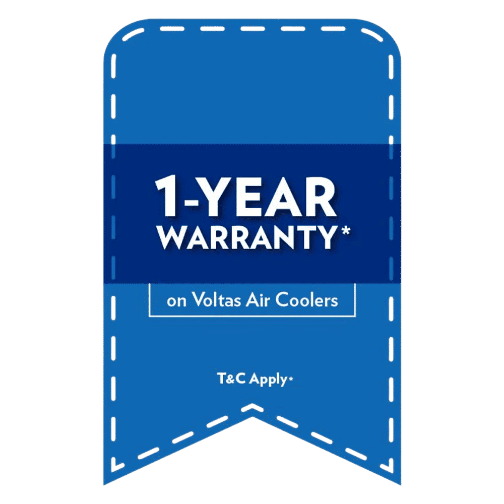 VOLTAS JetMax 54 Litres Desert Air Cooler with Honeycomb Pad (3 Speed Selection, White & Grey) VOLTAS JetMax 54 Litres Desert Air Cooler with Honeycomb Pad (3 Speed Selection, White & Grey)_9