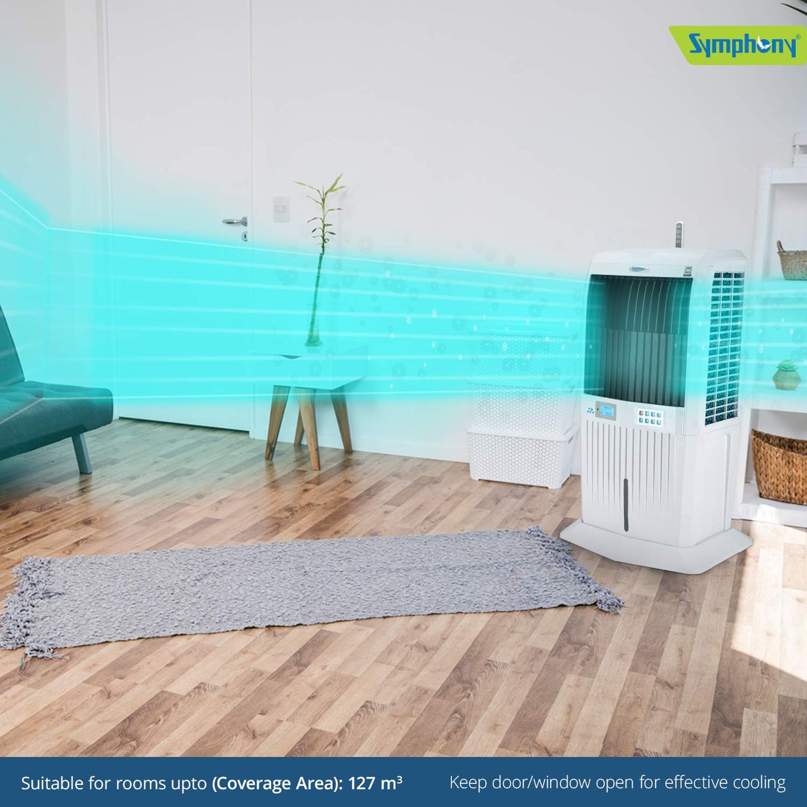 Symphony Storm 70i 70 Litres Desert Air Cooler with Dura Pump Technology (Remote Control, White)_12