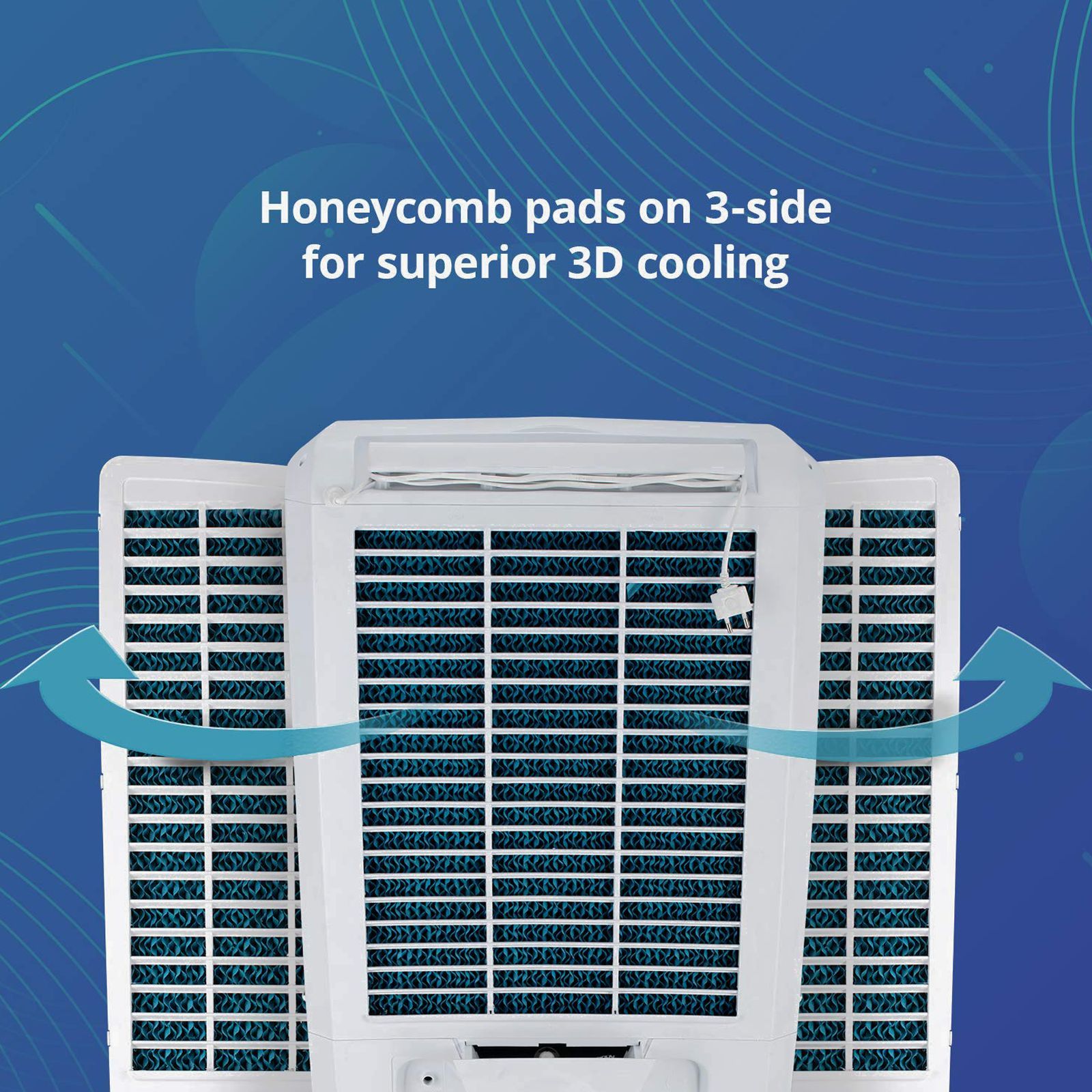 Symphony Storm 70 XL 70 Litres Desert Air Cooler with i-Pure Technology (Cool Flow Dispenser, White)_8