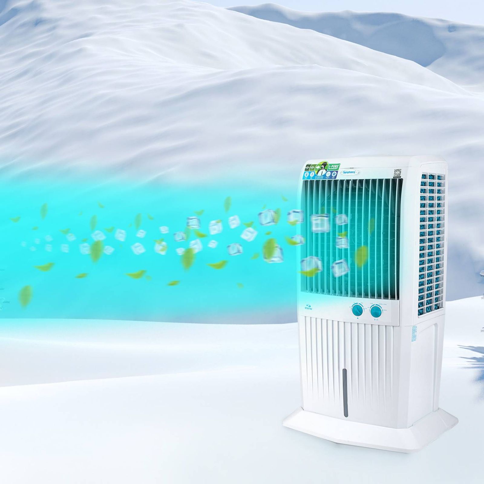 Symphony Storm 70 XL 70 Litres Desert Air Cooler with i-Pure Technology (Cool Flow Dispenser, White)_12