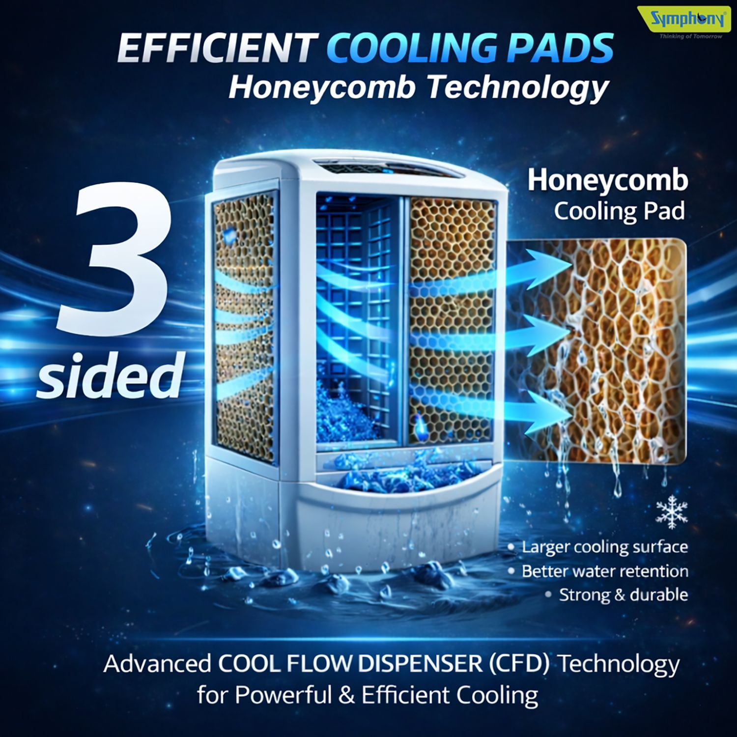 Symphony Movicool L125 125 Litres Commercial Air Cooler with Whisper-Quiet Operation (Cool Flow Dispenser, Dark Grey)_9