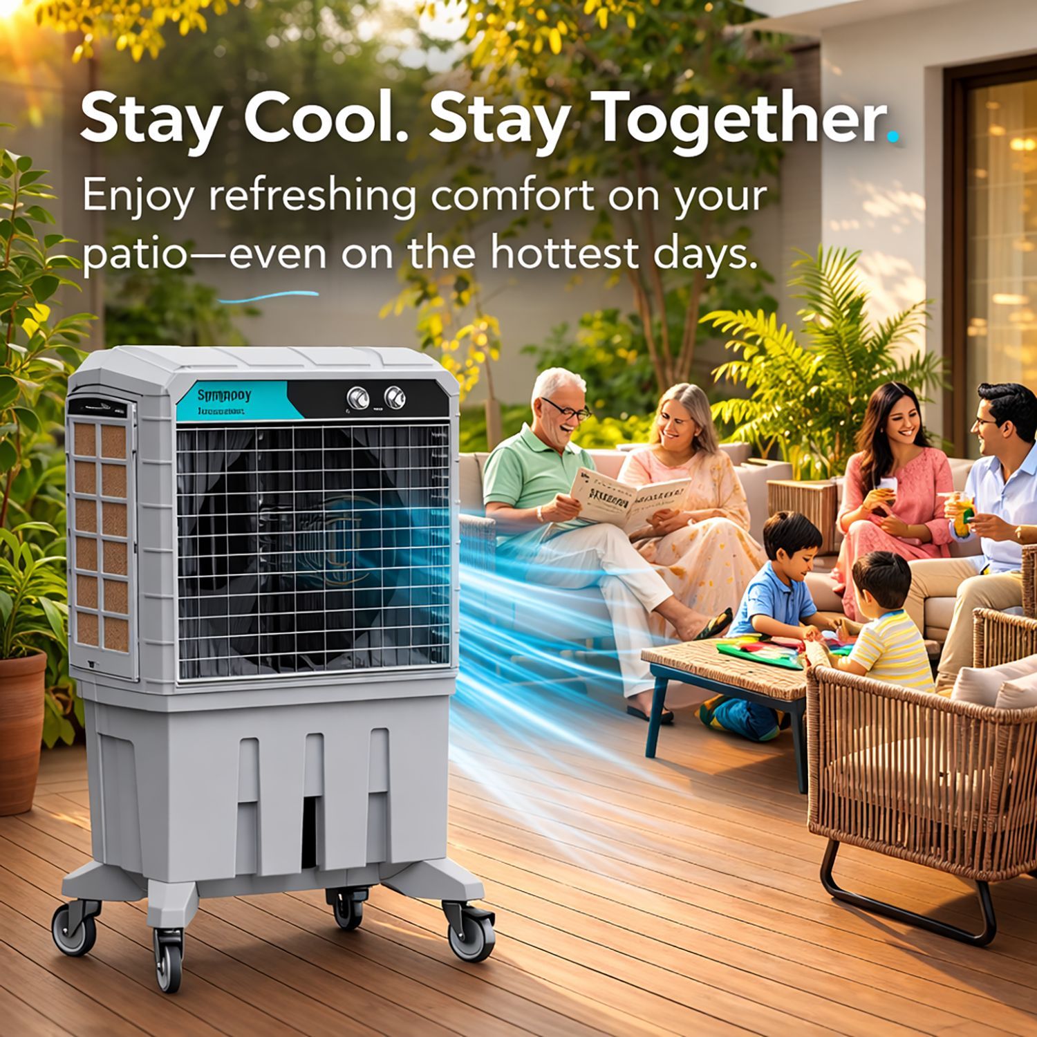 Symphony Movicool L125 125 Litres Commercial Air Cooler with Whisper-Quiet Operation (Cool Flow Dispenser, Dark Grey)_11