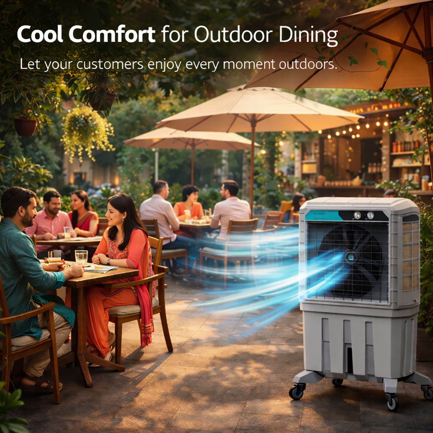 Symphony Movicool L125 125 Litres Commercial Air Cooler with Whisper-Quiet Operation (Cool Flow Dispenser, Dark Grey)_13