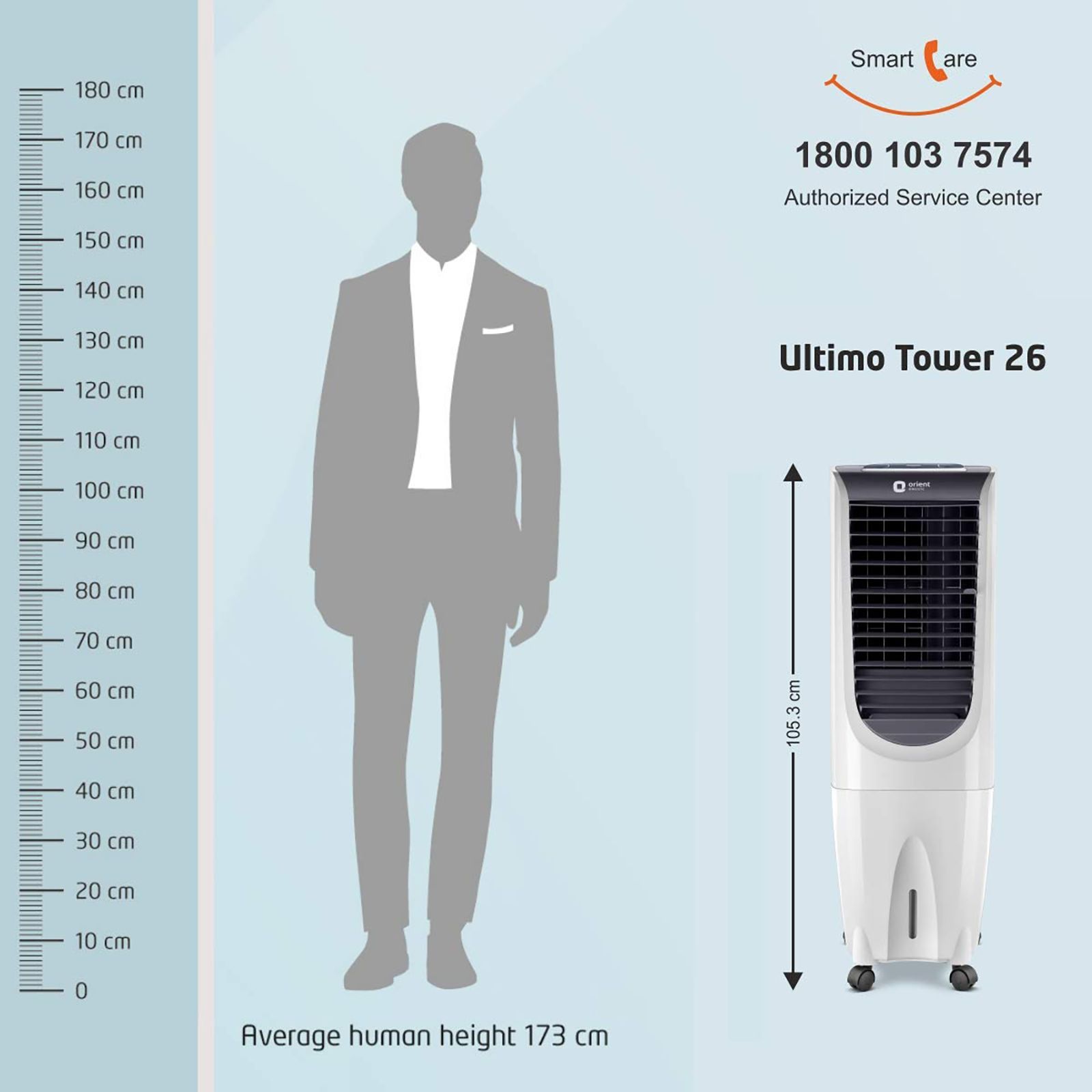 Orient Ultimo 26 Litres Tower Air Cooler with Lot Enabled (Ice Chamber, White)_9