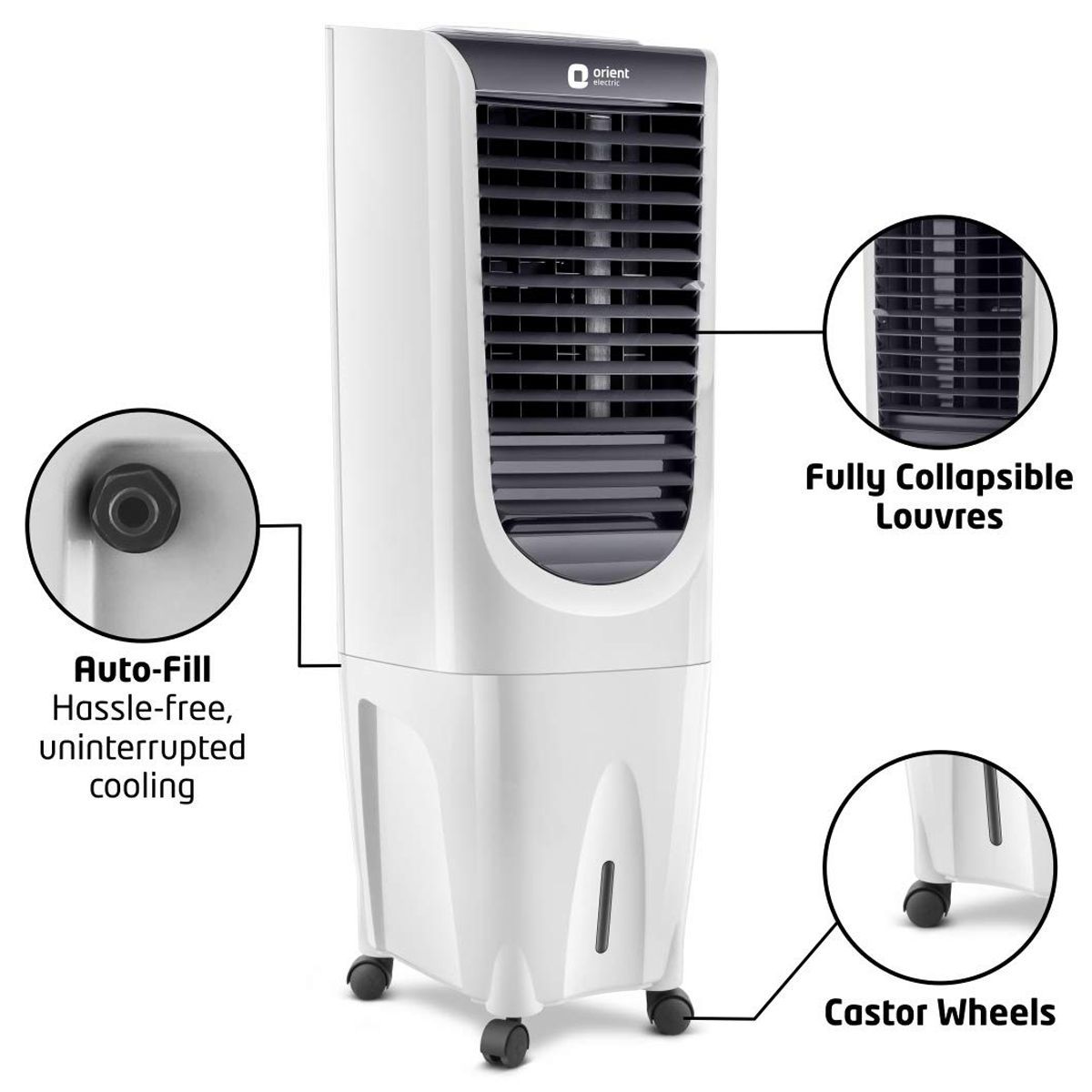 Orient Ultimo 26 Litres Tower Air Cooler with Lot Enabled (Ice Chamber, White)_11