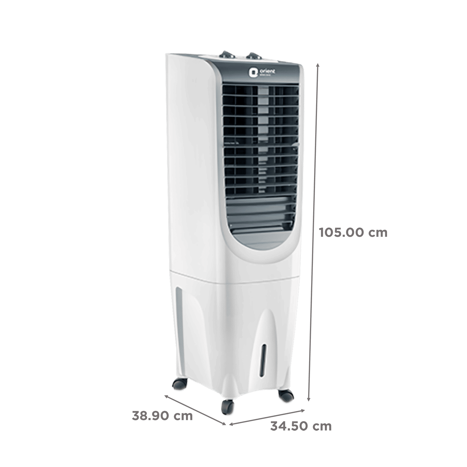 Orient Ultimo 26 Litres Tower Air Cooler with Lot Enabled (Ice Chamber, White)_2