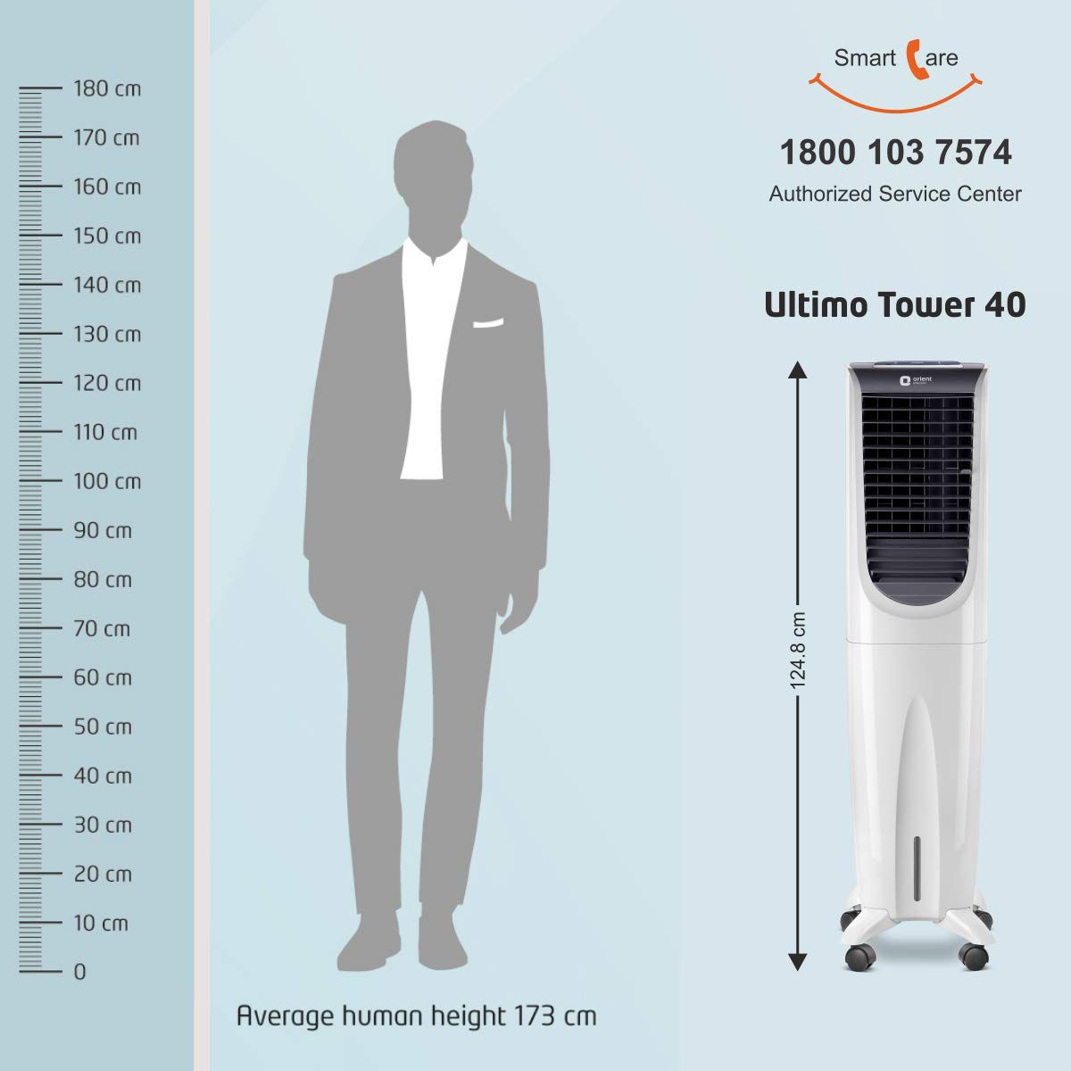 Orient Ultimo 40 Litres Tower Air Cooler (Prevents Mosquito Breeding, CT4002HR, White)_8