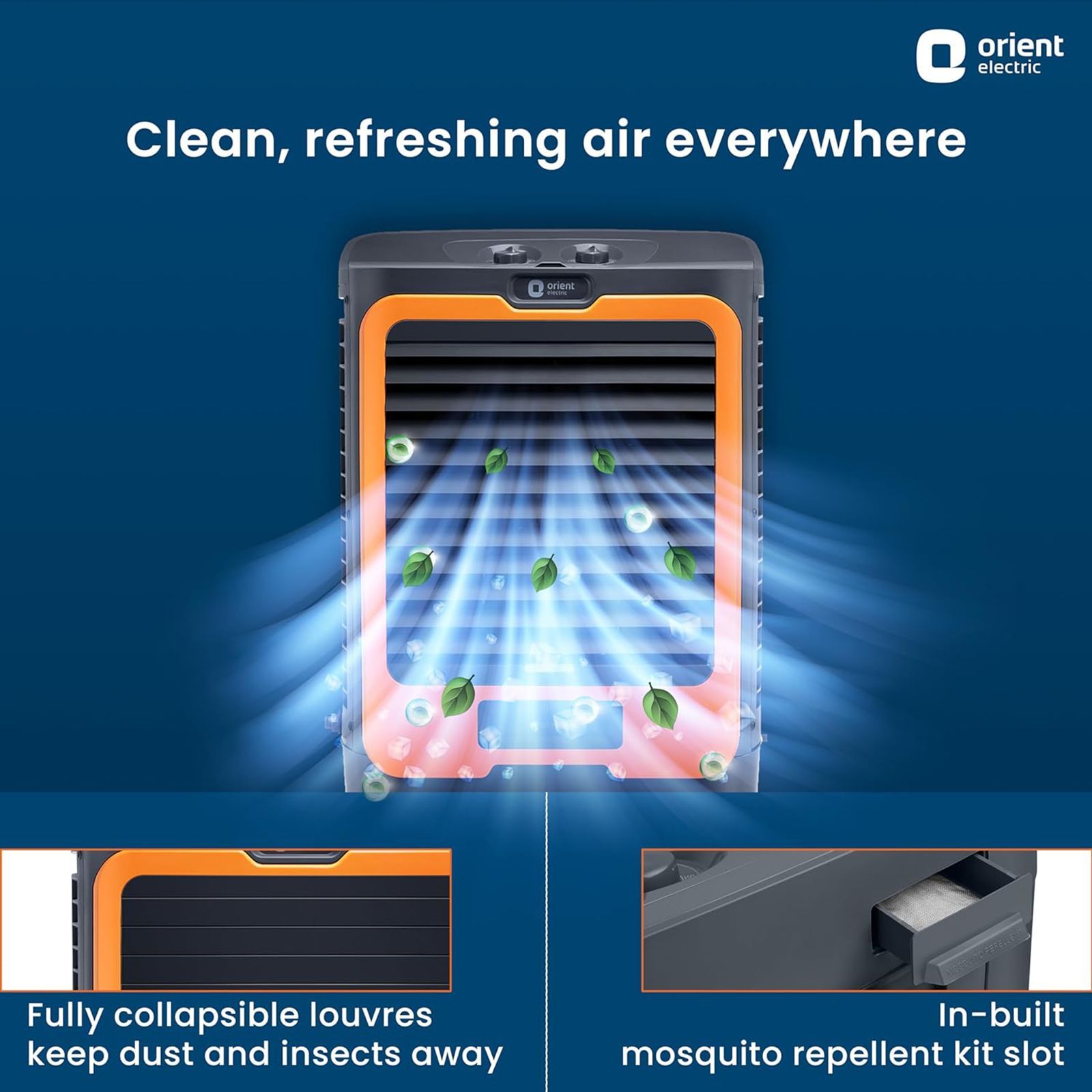 Orient Ultimo 50 Litres Desert Air Cooler with Aerofan Technology (Ice Chamber, Grey) Orient Ultimo 50 Litres Desert Air Cooler with Aerofan Technology (Ice Chamber, Grey)_19