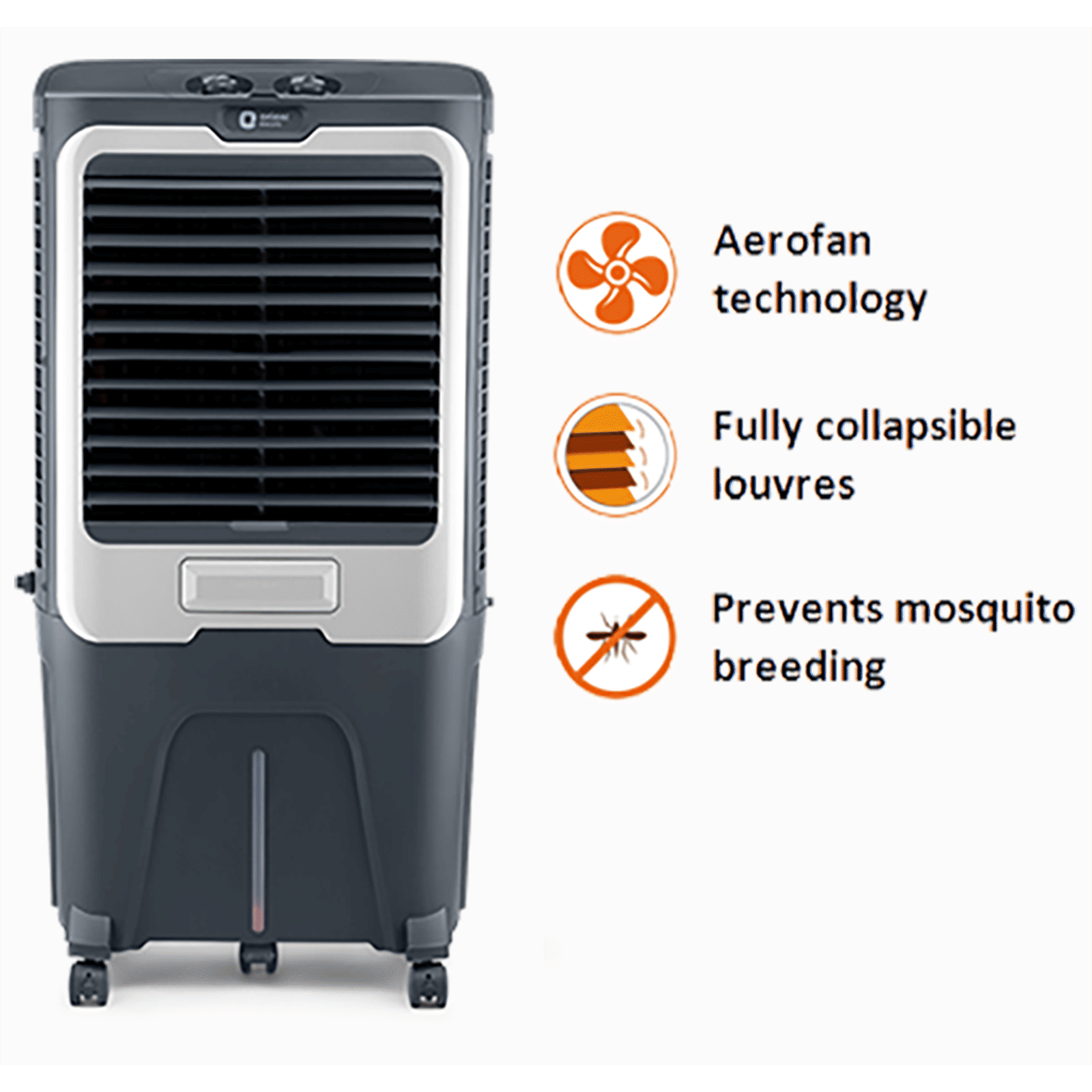Orient Ultimo 65 Litres Desert Air Cooler with Aerofan Technology (Ice Chamber, Grey) Orient Ultimo 65 Litres Desert Air Cooler with Aerofan Technology (Ice Chamber, Grey)_9