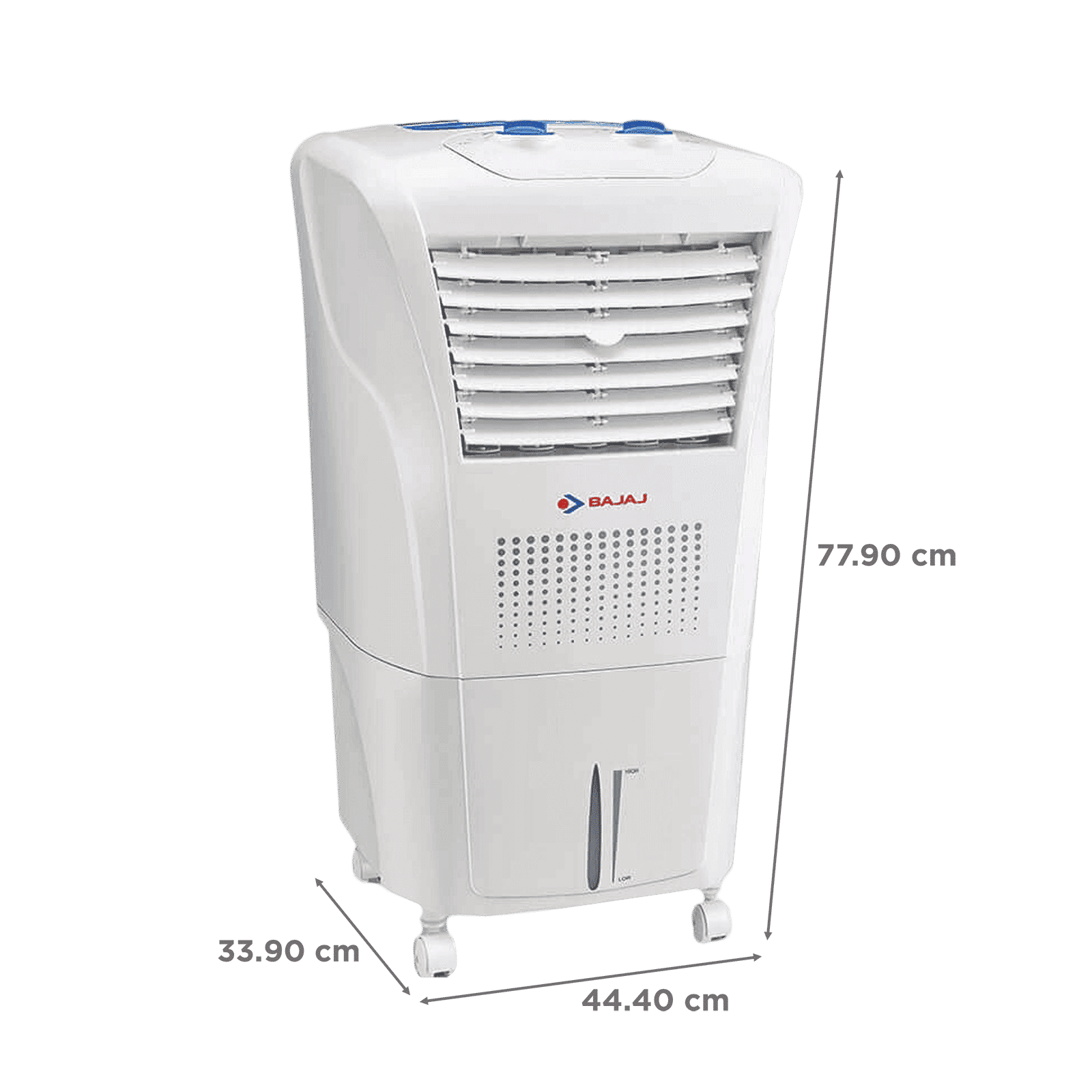 BAJAJ Frio New 23 Litres Personal Air Cooler with Typhoon Blower Technology (Anti Bacterial Hexacool Master, White)_2