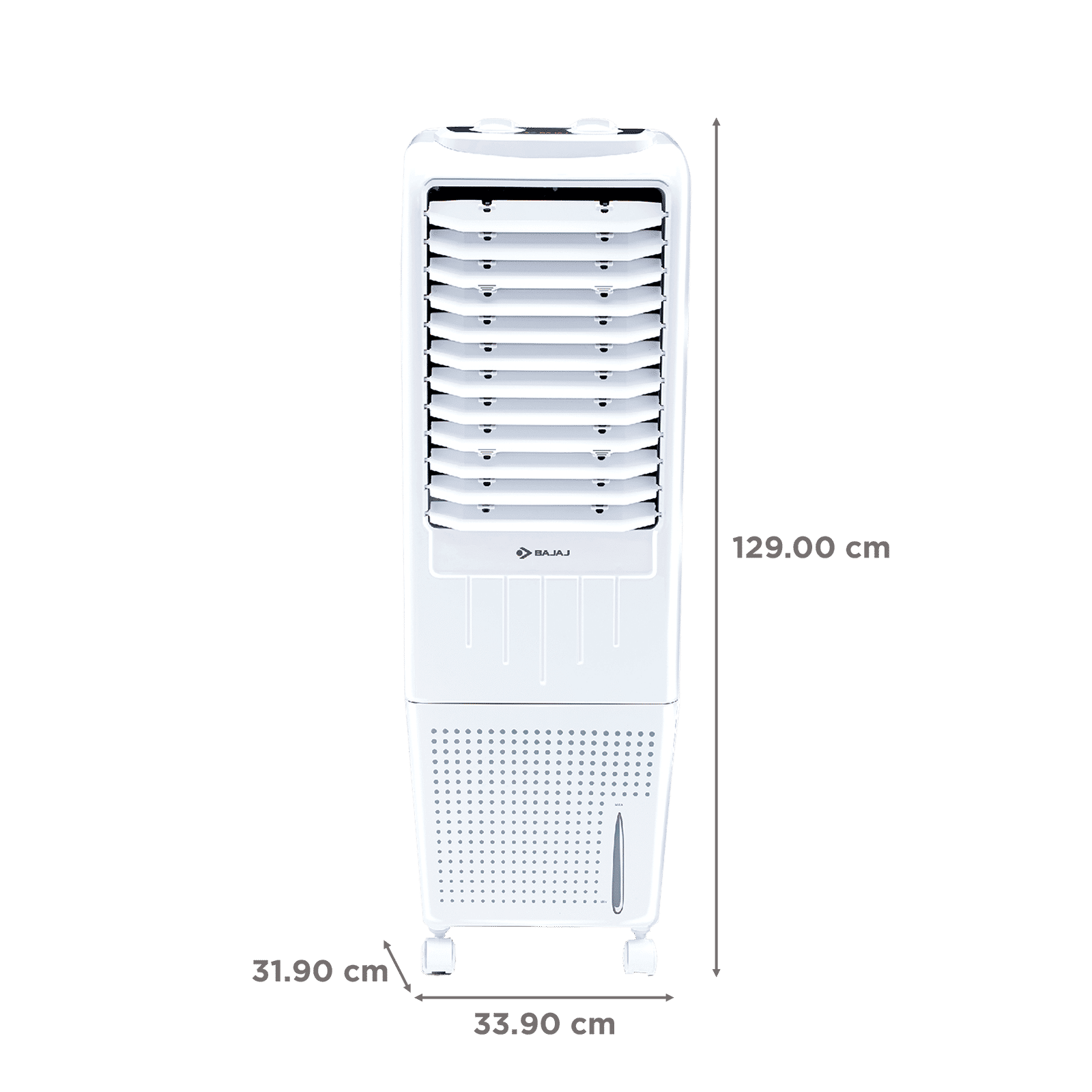 BAJAJ 50 Litres Tower Air Cooler with Typhoon Blower Technology (Anti Bacterial Hexacool Master, White)_2