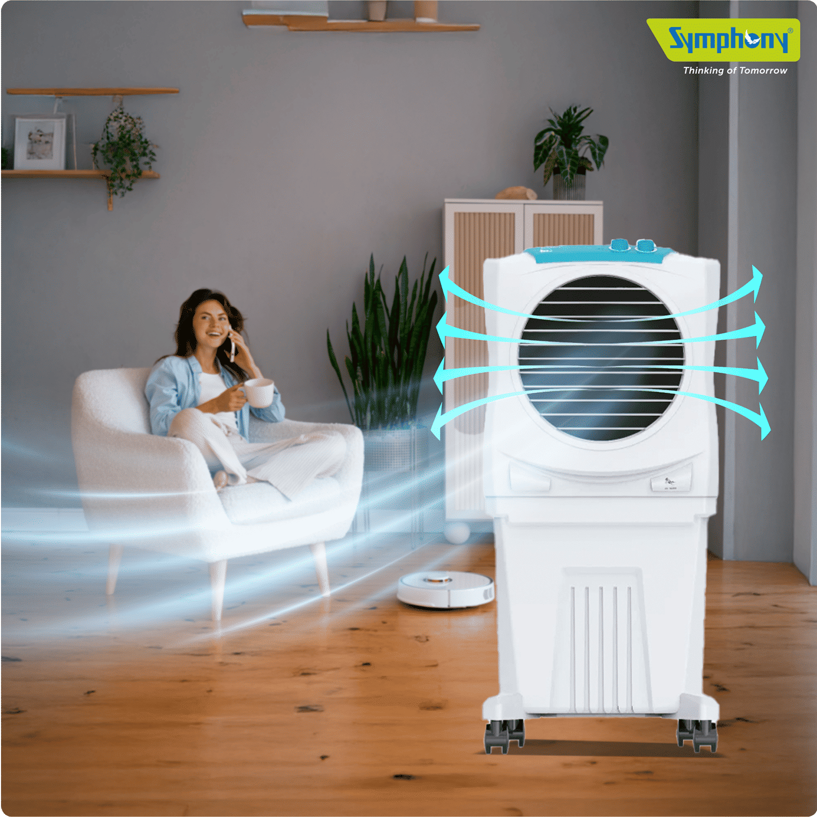 Symphony Sumo 40 XL 40 Litres Desert Air Cooler with Whisper-Quiet Operation (Cool Flow Dispenser, White)_9