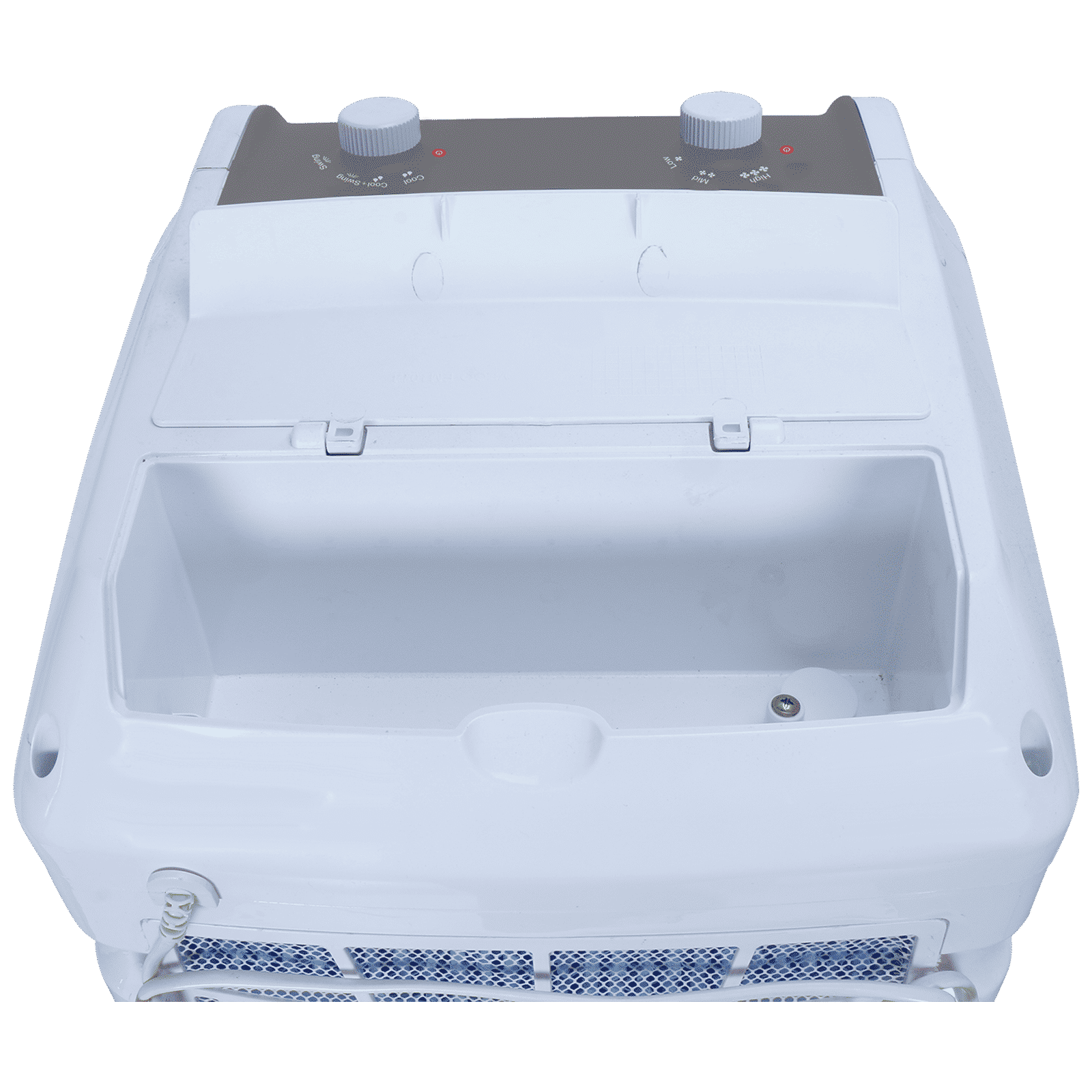 Croma 55 Litres Tower Air Cooler (Anti-bacterial Honeycomb Pad & Tank, White & Grey) Croma 55 Litres Tower Air Cooler (Anti-bacterial Honeycomb Pad & Tank, White & Grey)_6