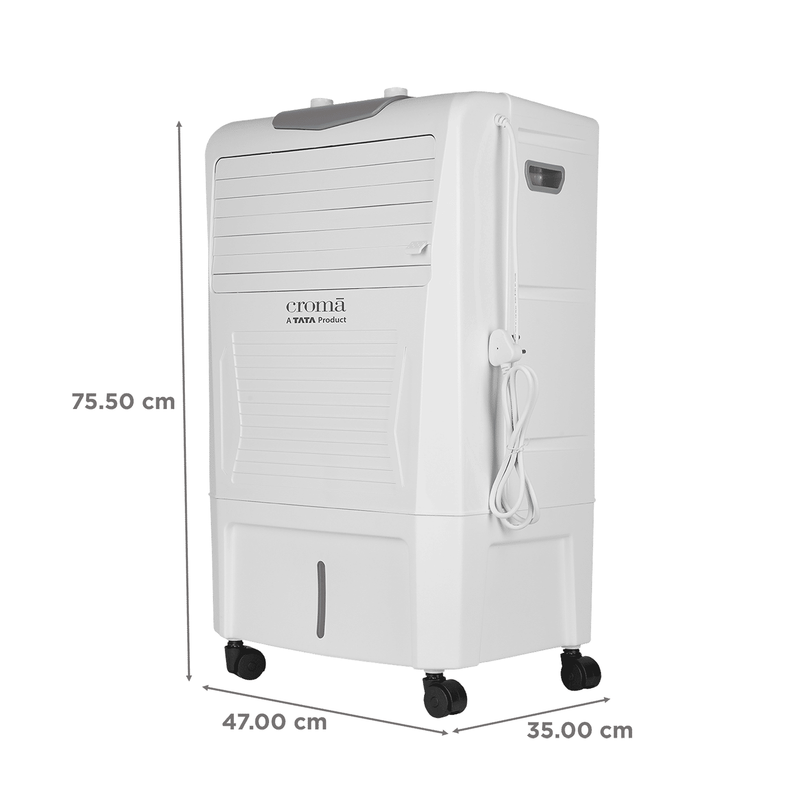 Croma 24 Litres Personal Air Cooler with Inverter Compatible (Water Level Indicator, White) Croma 24 Litres Personal Air Cooler with Inverter Compatible (Water Level Indicator, White)_2