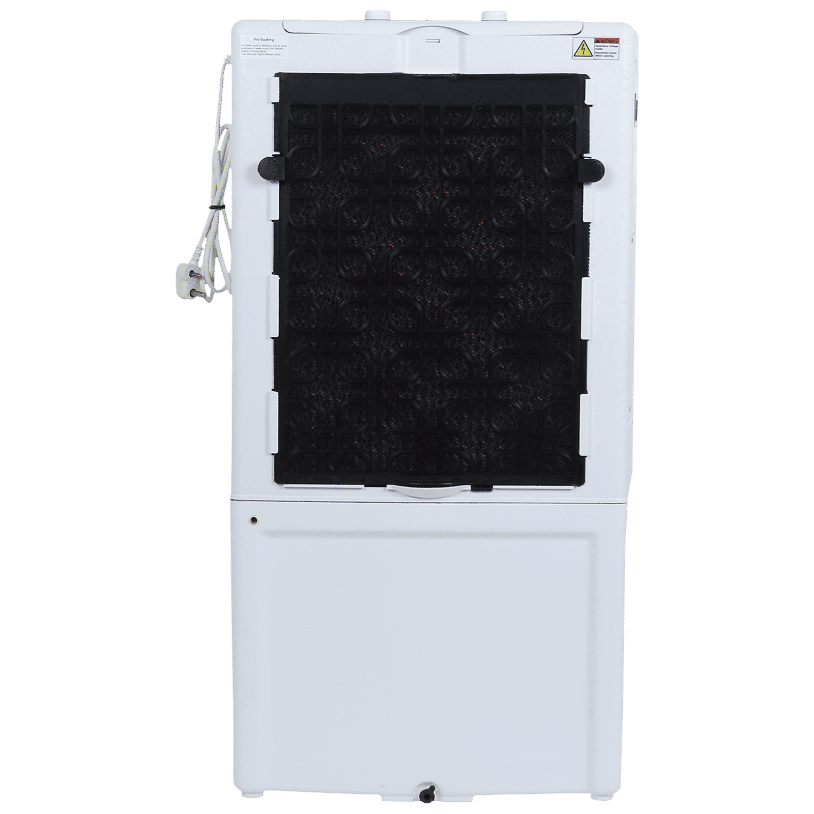 Croma 40 Litres Personal Air Cooler with Inverter Compatible (Ice Chamber, White & Grey)_13