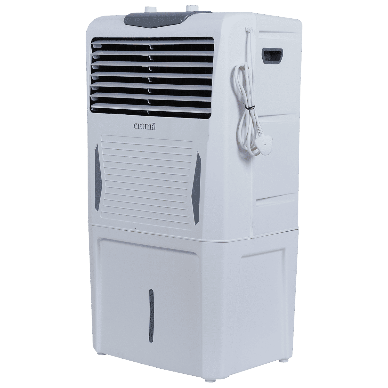 Croma 40 Litres Personal Air Cooler with Inverter Compatible (Ice Chamber, White & Grey)_14