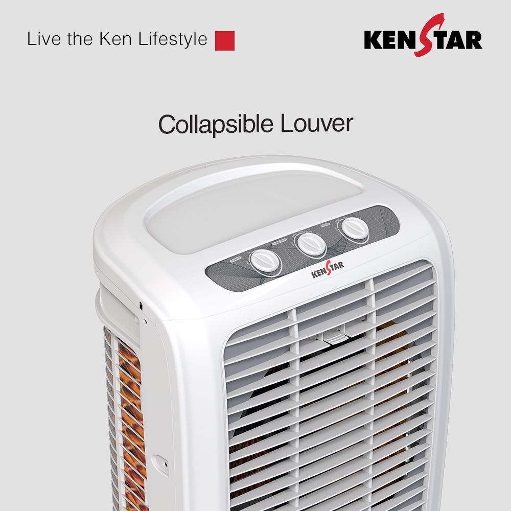 KENSTAR Snowcool 90 Liters Desert Air Cooler (Rust Proof, KCLSCLWH090FRH-ETA, White) KENSTAR Snowcool 90 Liters Desert Air Cooler (Rust Proof, KCLSCLWH090FRH-ETA, White)_8