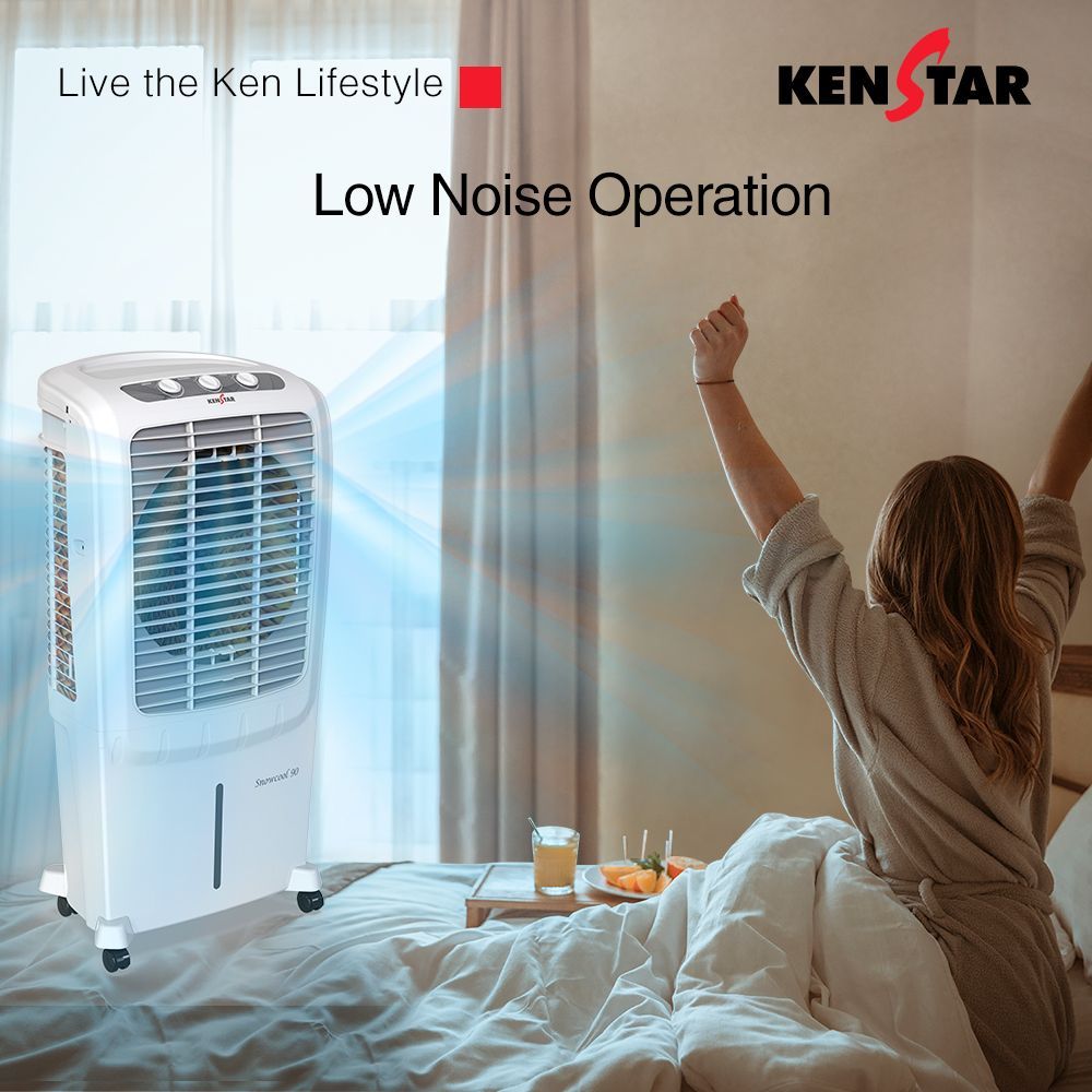 KENSTAR Snowcool 90 Liters Desert Air Cooler (Rust Proof, KCLSCLWH090FRH-ETA, White) KENSTAR Snowcool 90 Liters Desert Air Cooler (Rust Proof, KCLSCLWH090FRH-ETA, White)_11