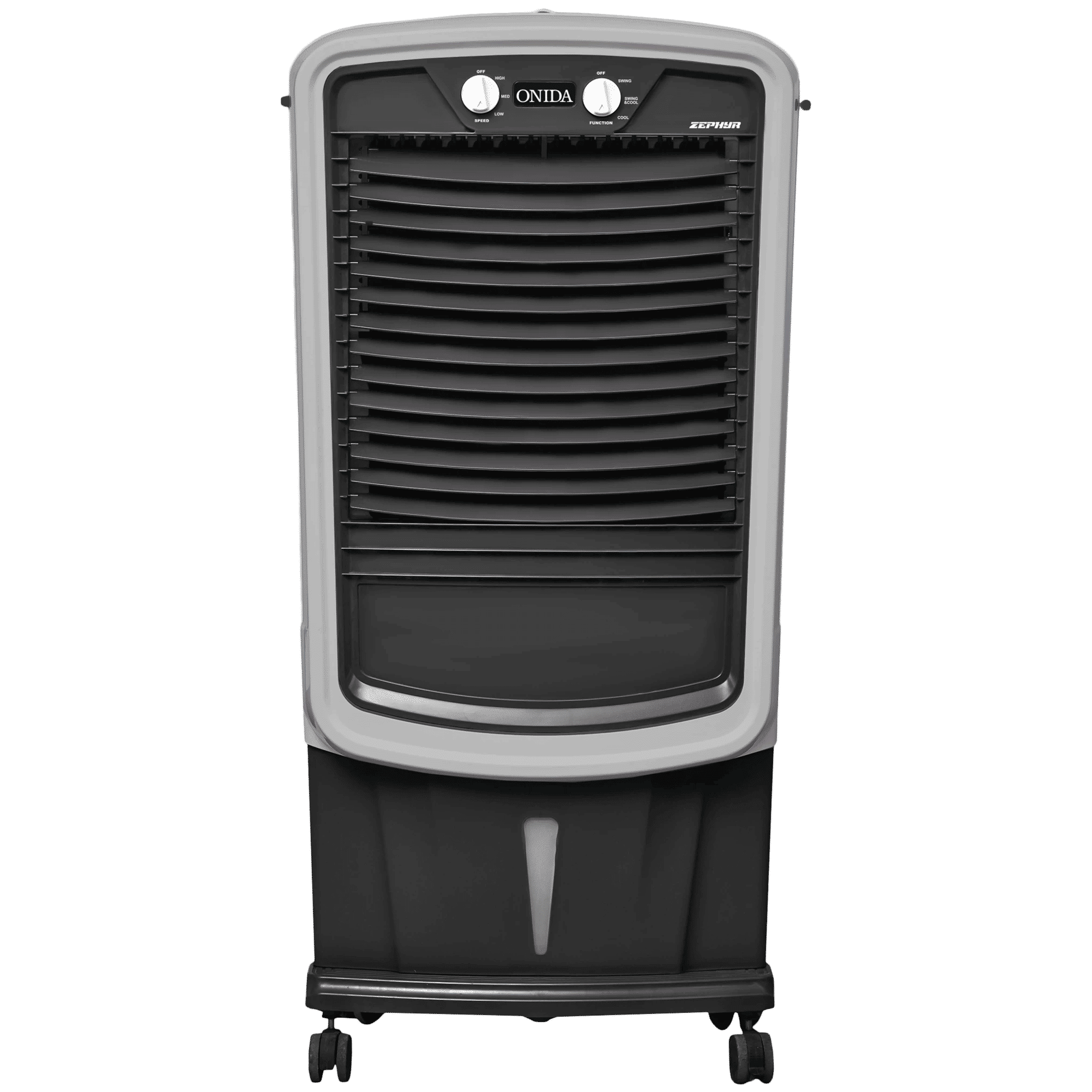 ONIDA Zephyr 75 Litres Desert Air Cooler (Turbo Fan Technology, 80ZDG, Dark Grey)_1