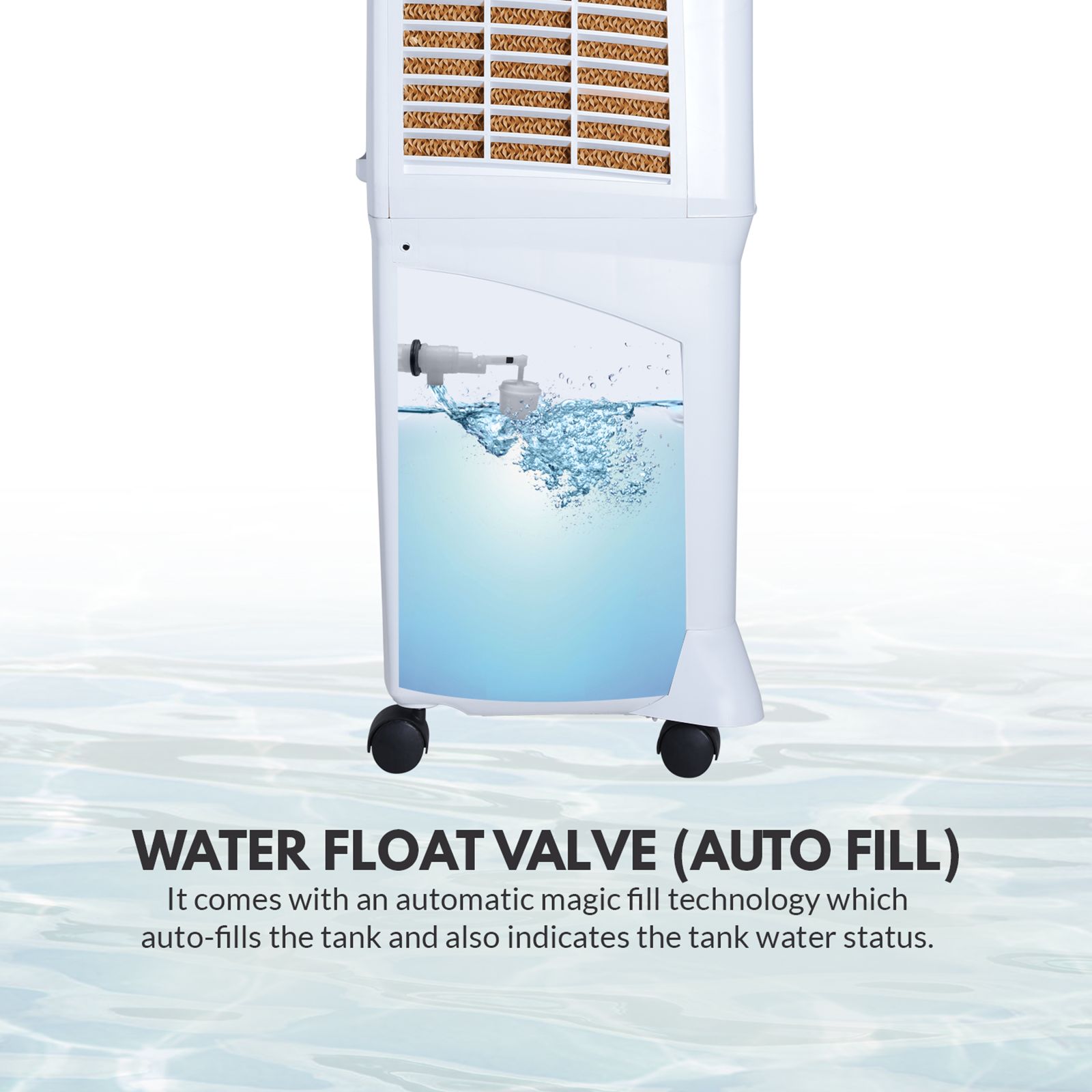 ONIDA 90 Litres Desert Air Cooler (Honeycomb Pads, DC90HDG, White)_10