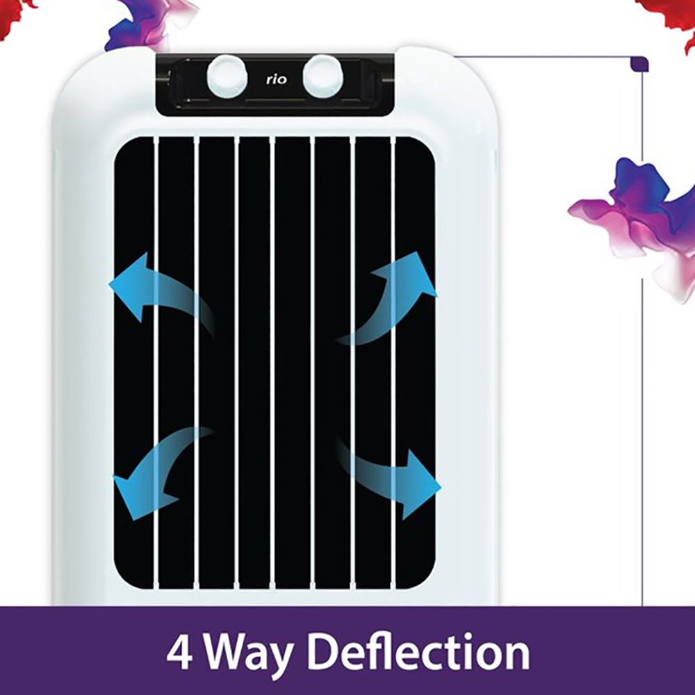 hindware Rio 12 Litres Tower Air Cooler (High Air Delivery, 520157, White) hindware Rio 12 Litres Tower Air Cooler (High Air Delivery, 520157, White)_12
