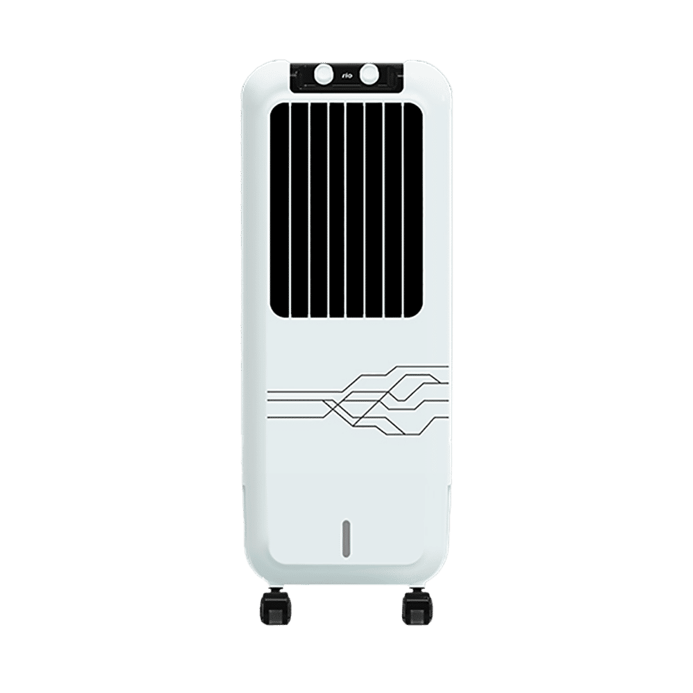 hindware Rio 12 Litres Tower Air Cooler (High Air Delivery, 520157, White) hindware Rio 12 Litres Tower Air Cooler (High Air Delivery, 520157, White)_1