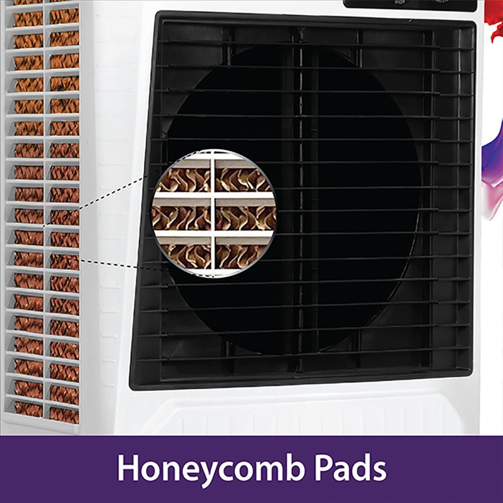 hindware Fascino 60 Litres Desert Air Cooler (High Air Delivery, 524111, White)_6