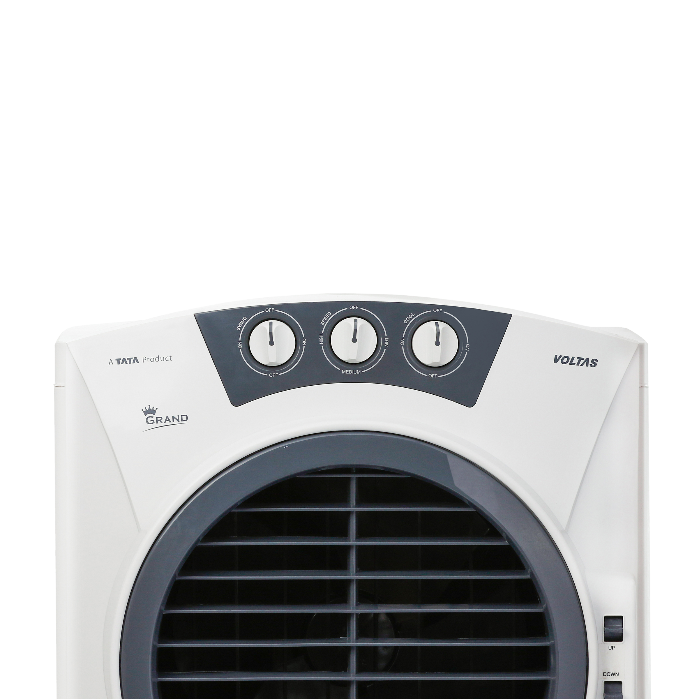 VOLTAS Grand 52E 52 Litres Desert Air Cooler with Thermal Overload Protection (Water Tank Indicator, White & Grey) VOLTAS Grand 52E 52 Litres Desert Air Cooler with Thermal Overload Protection (Water Tank Indicator, White & Grey)_5