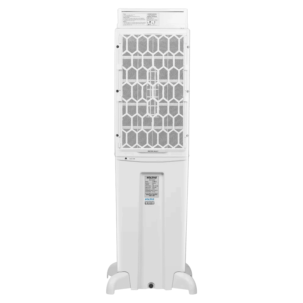 VOLTAS Slimm 55 Litres Tower Air Cooler with Fully Collapsible Louvers (Ice Chamber, White & Grey)_7