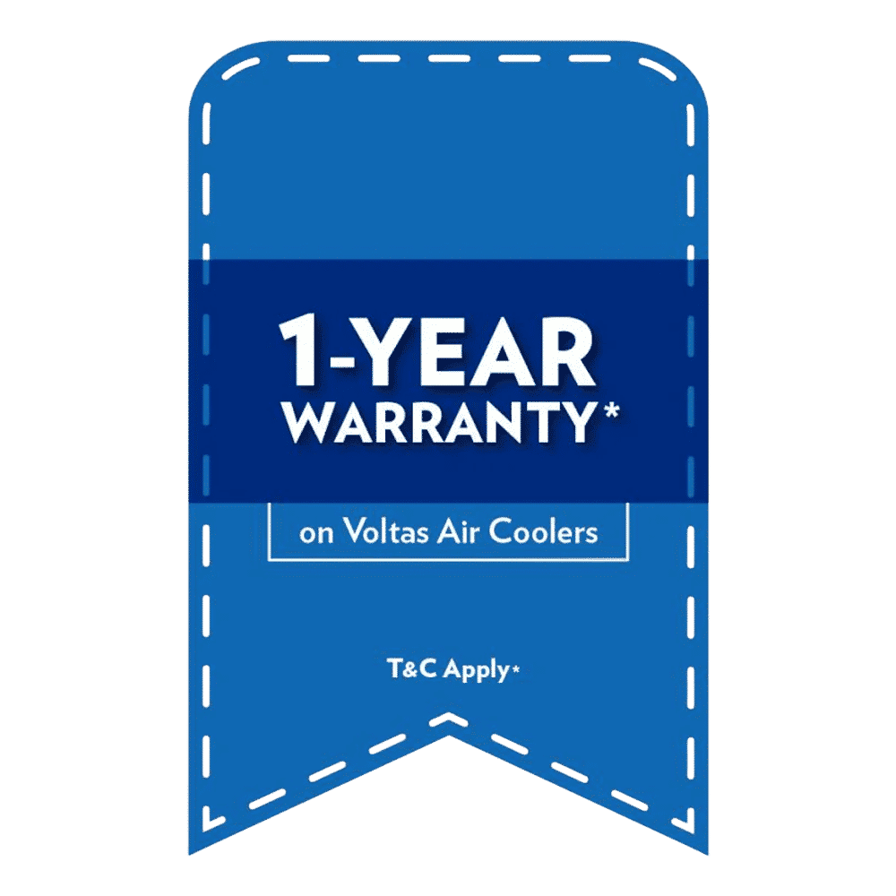 VOLTAS Slimm 55 Litres Tower Air Cooler with Fully Collapsible Louvers (Ice Chamber, White & Grey)_10