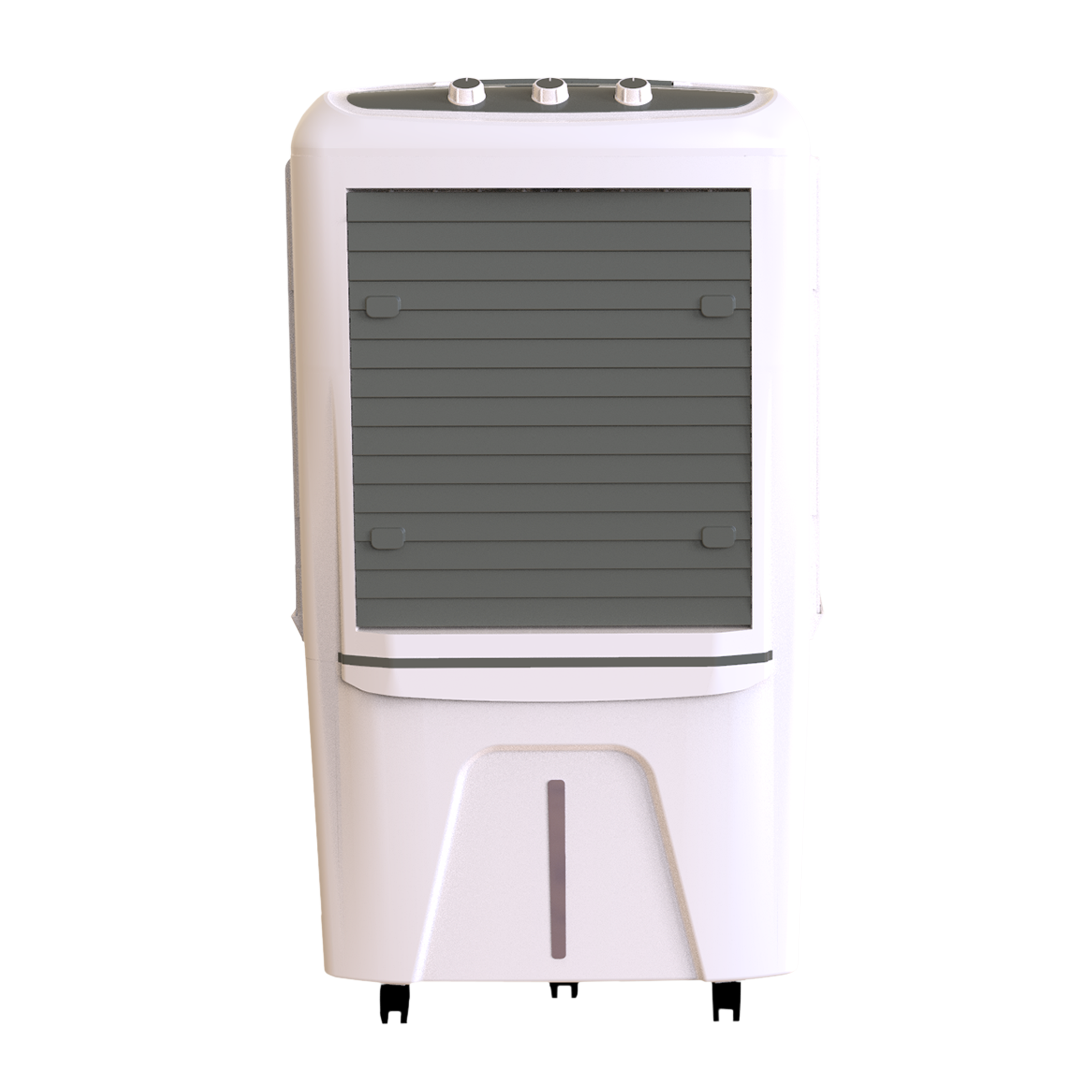 VOLTAS Velocity 110 Litres Desert Air Cooler (Inverter Compatible, 4810394, White/Grey)_1