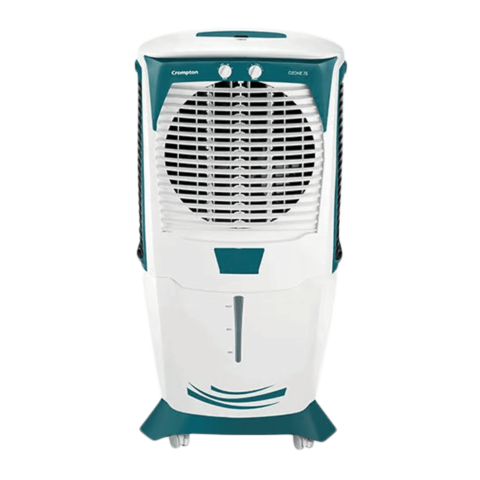 Crompton Ozone 75 Litres Desert Air Cooler (4 Way Air Deflection, ACGC-DAC751, White and Teal)_1