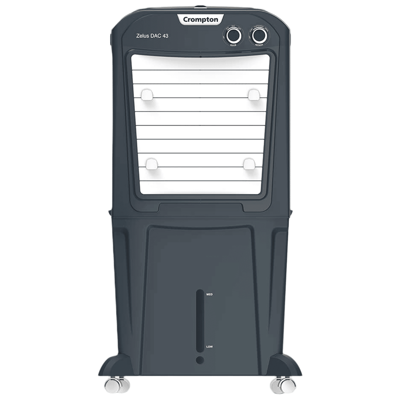 Crompton Zelus 43 Litres Desert Air Cooler (Motor Overload Protector, ACGC-ZELUSDAC43, Grey) Crompton Zelus 43 Litres Desert Air Cooler (Motor Overload Protector, ACGC-ZELUSDAC43, Grey)_1