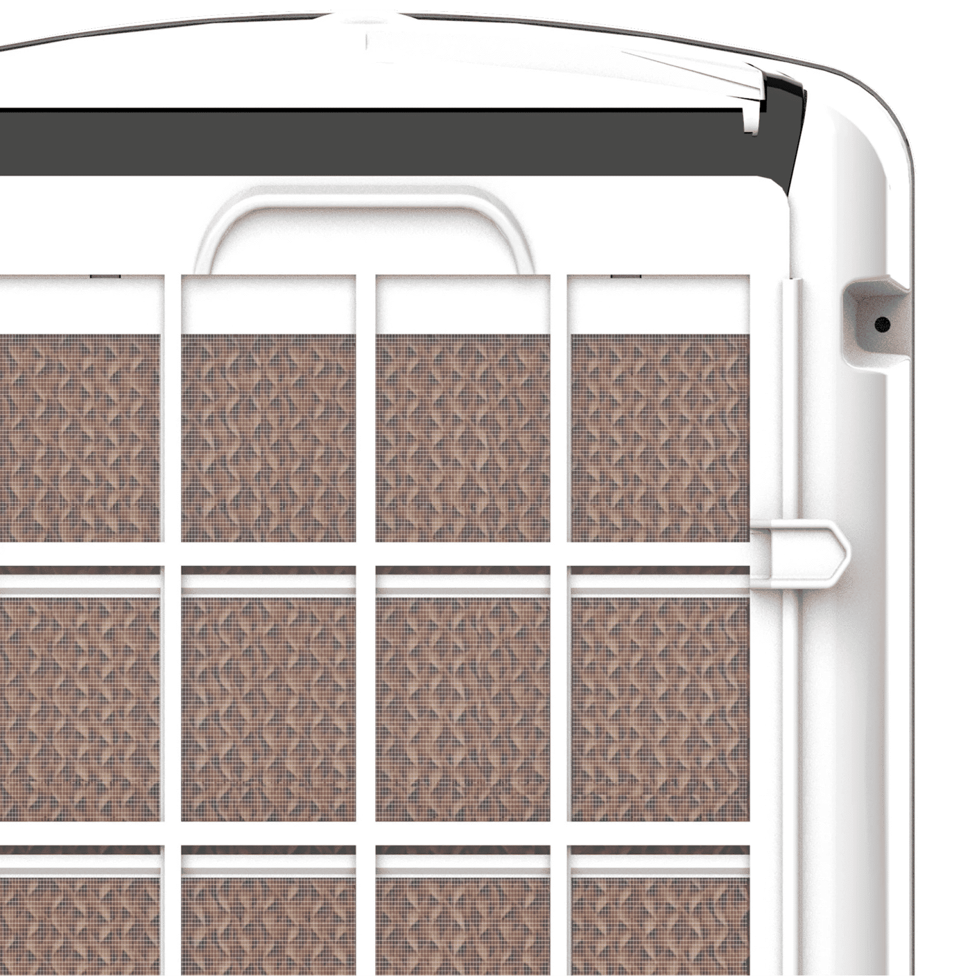 Crompton Optimus Neo 27 Litres Tower Air Cooler (4 Way Air Deflection, ACGC-OPTIMUSNEO27, White and Black) Crompton Optimus Neo 27 Litres Tower Air Cooler (4 Way Air Deflection, ACGC-OPTIMUSNEO27, White and Black)_3