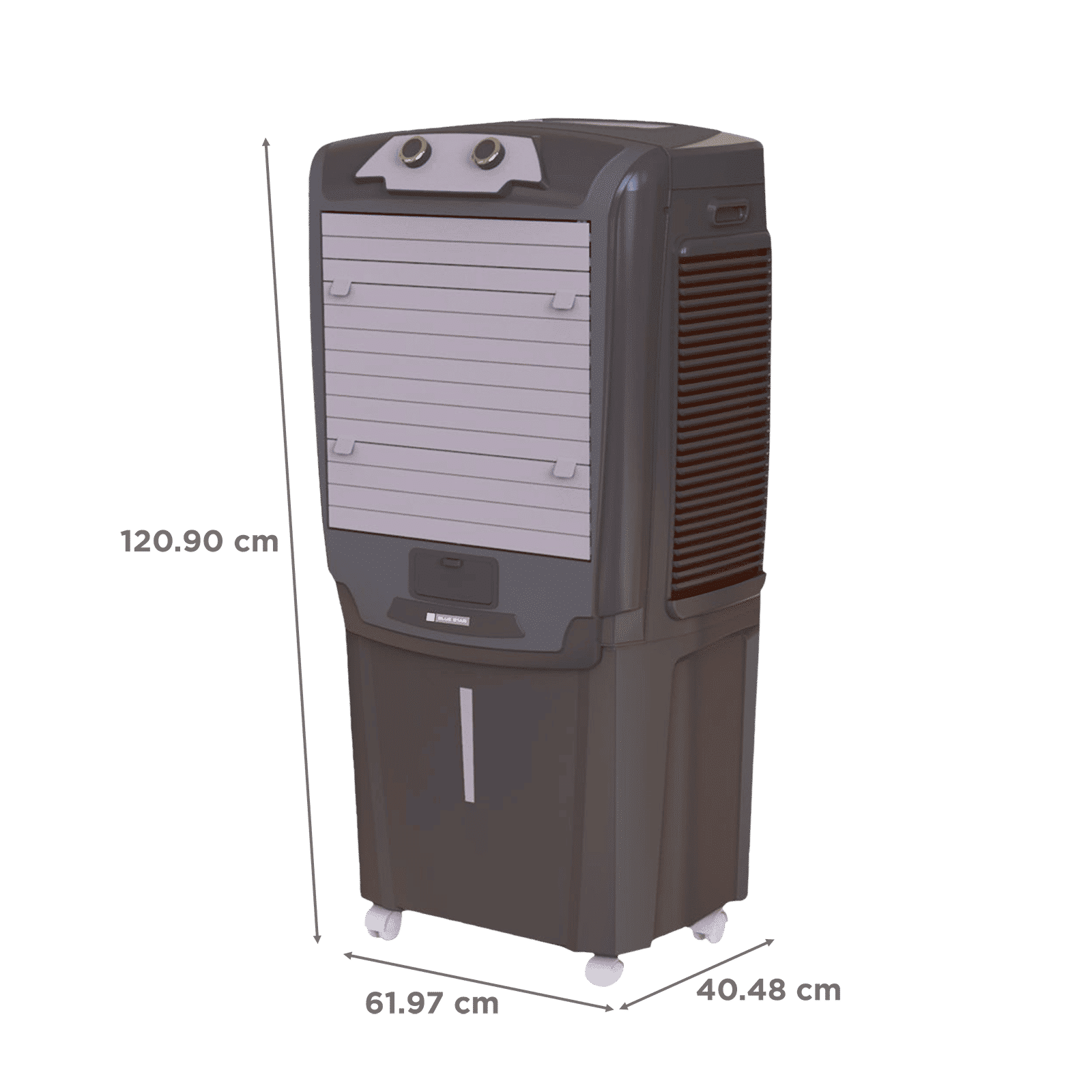 Blue Star AURA NEO 75 Litres Desert Air Cooler with Anti-Microbial Property (Thermal Overload Protection, White & Cool Grey) Blue Star AURA NEO 75 Litres Desert Air Cooler with Anti-Microbial Property (Thermal Overload Protection, White & Cool Grey)_2