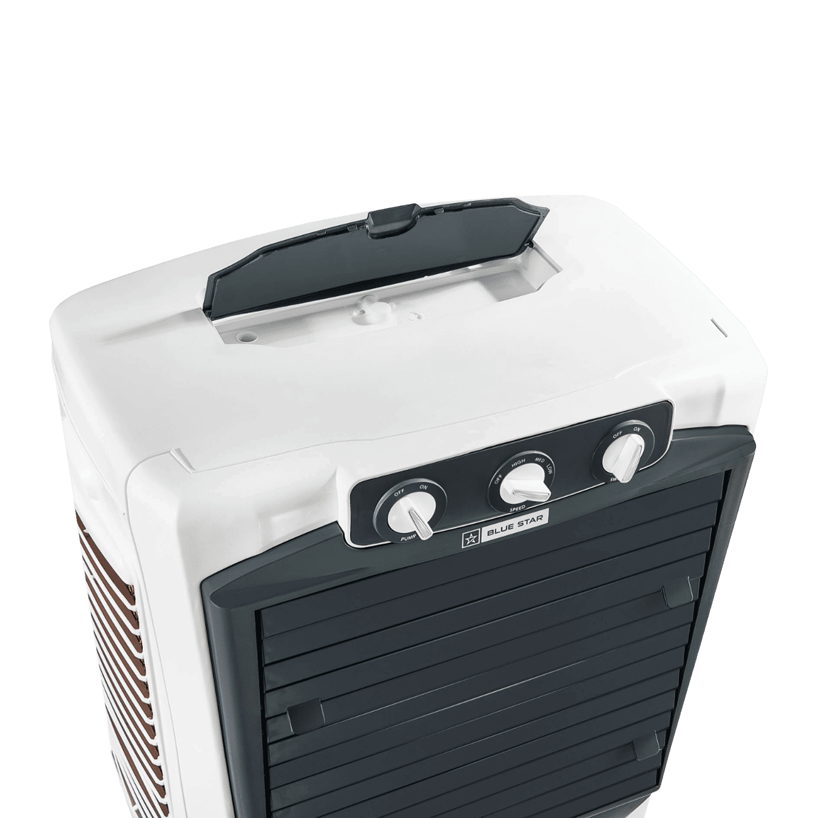 Blue Star Aura Duo 80 Litres Desert Air Cooler (Hybrid Pads, DA80PMC, White & Cool Grey) Blue Star Aura Duo 80 Litres Desert Air Cooler (Hybrid Pads, DA80PMC, White & Cool Grey)_4